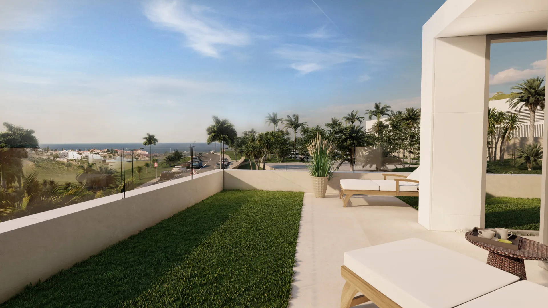 For sale semi detached villa in Estepona