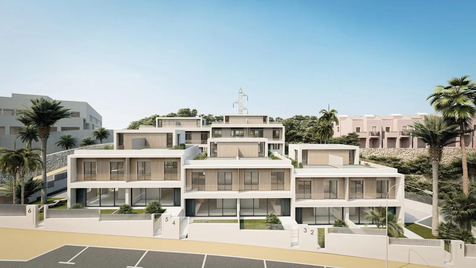 For sale semi detached villa in Estepona