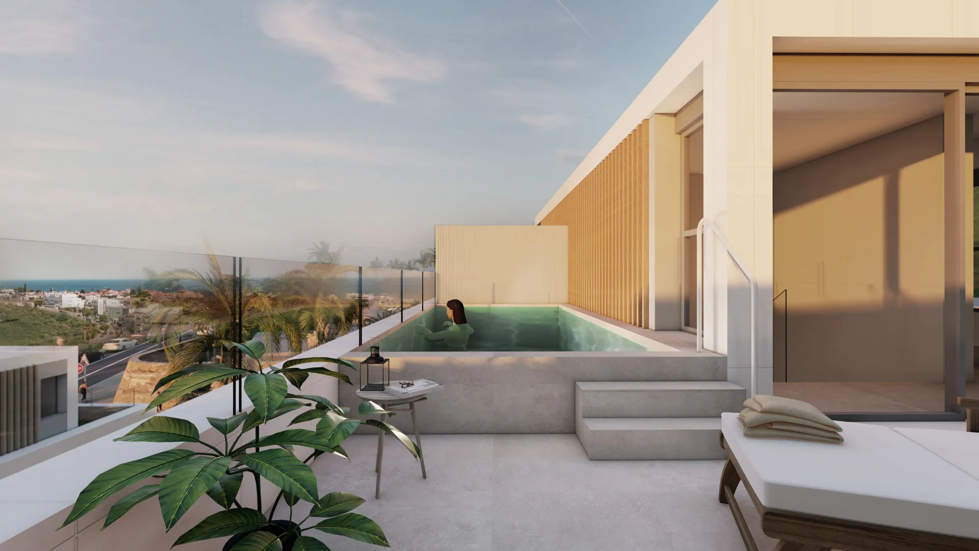 For sale semi detached villa in Estepona