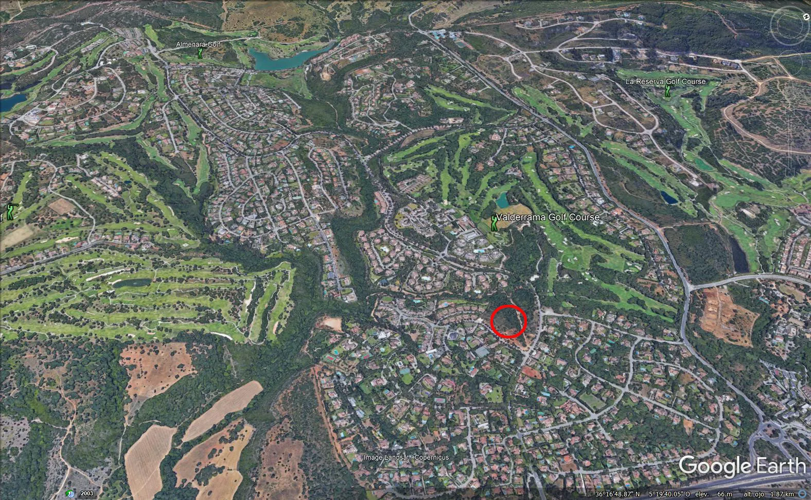 Parcela a la venta en Sotogrande Alto Central