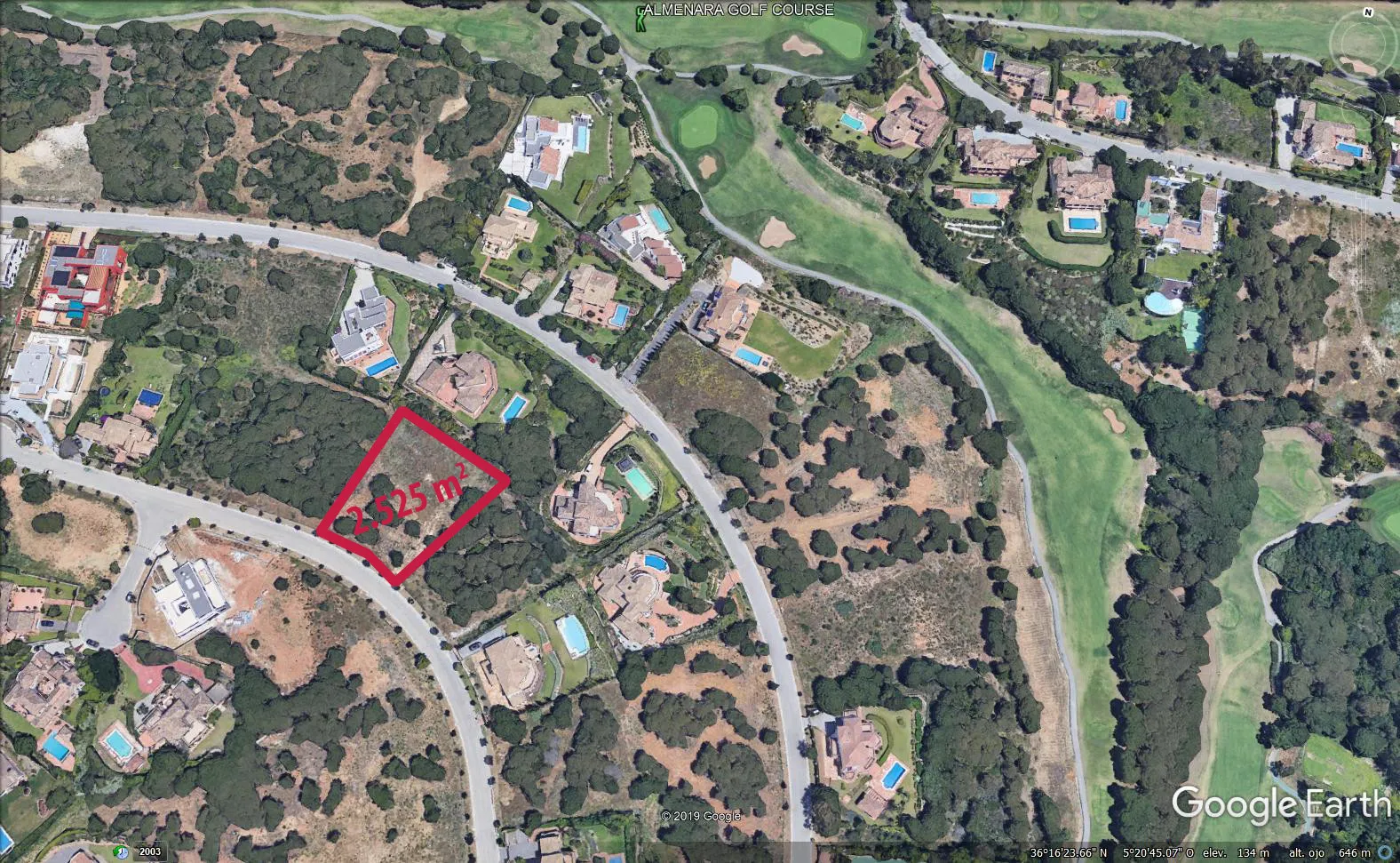 For sale Almenara Golf plot