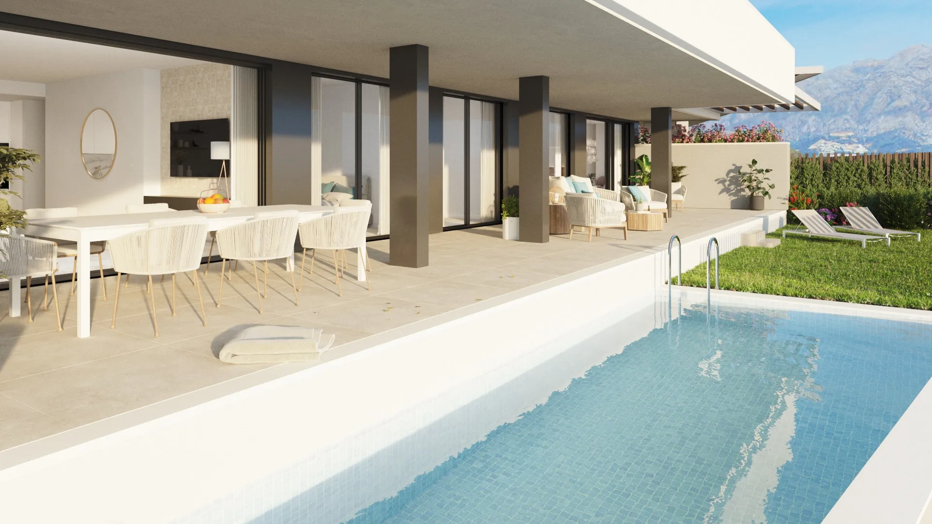 For sale ground floor apartment in La Quinta Golf with 3 bedrooms