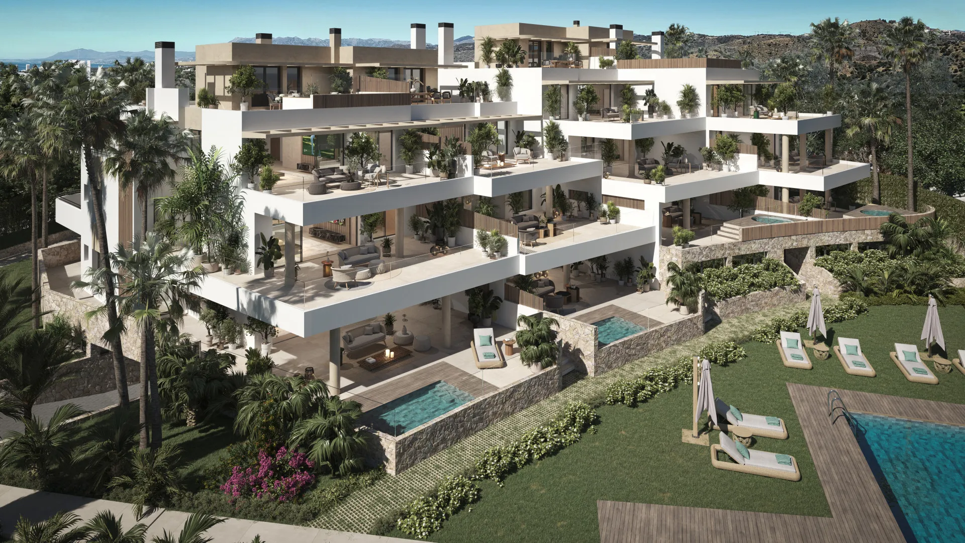 For sale Cabopino ground floor apartment with 3 bedrooms