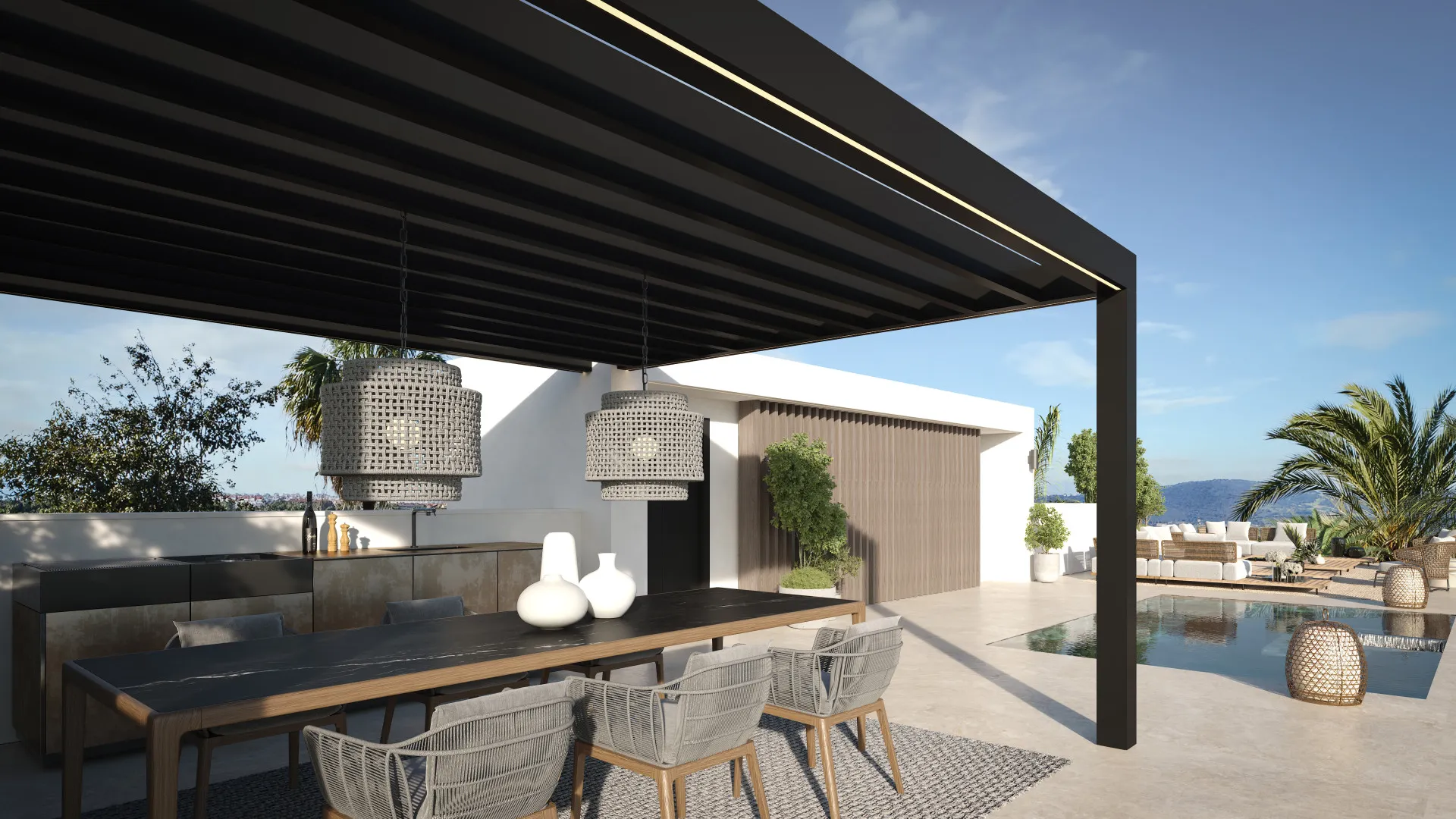 Villa con 4 dormitorios en venta en Cortijo Blanco