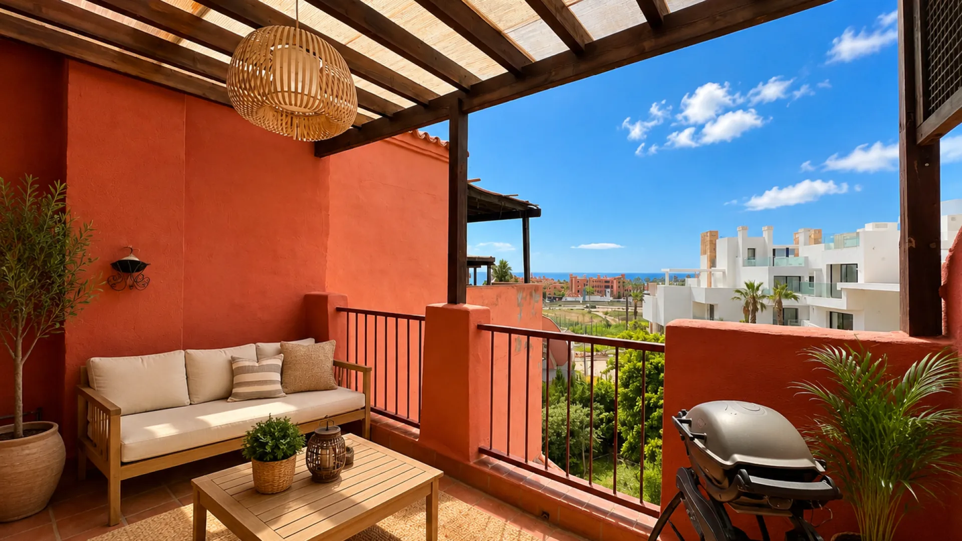 For sale Estepona duplex penthouse with 2 bedrooms
