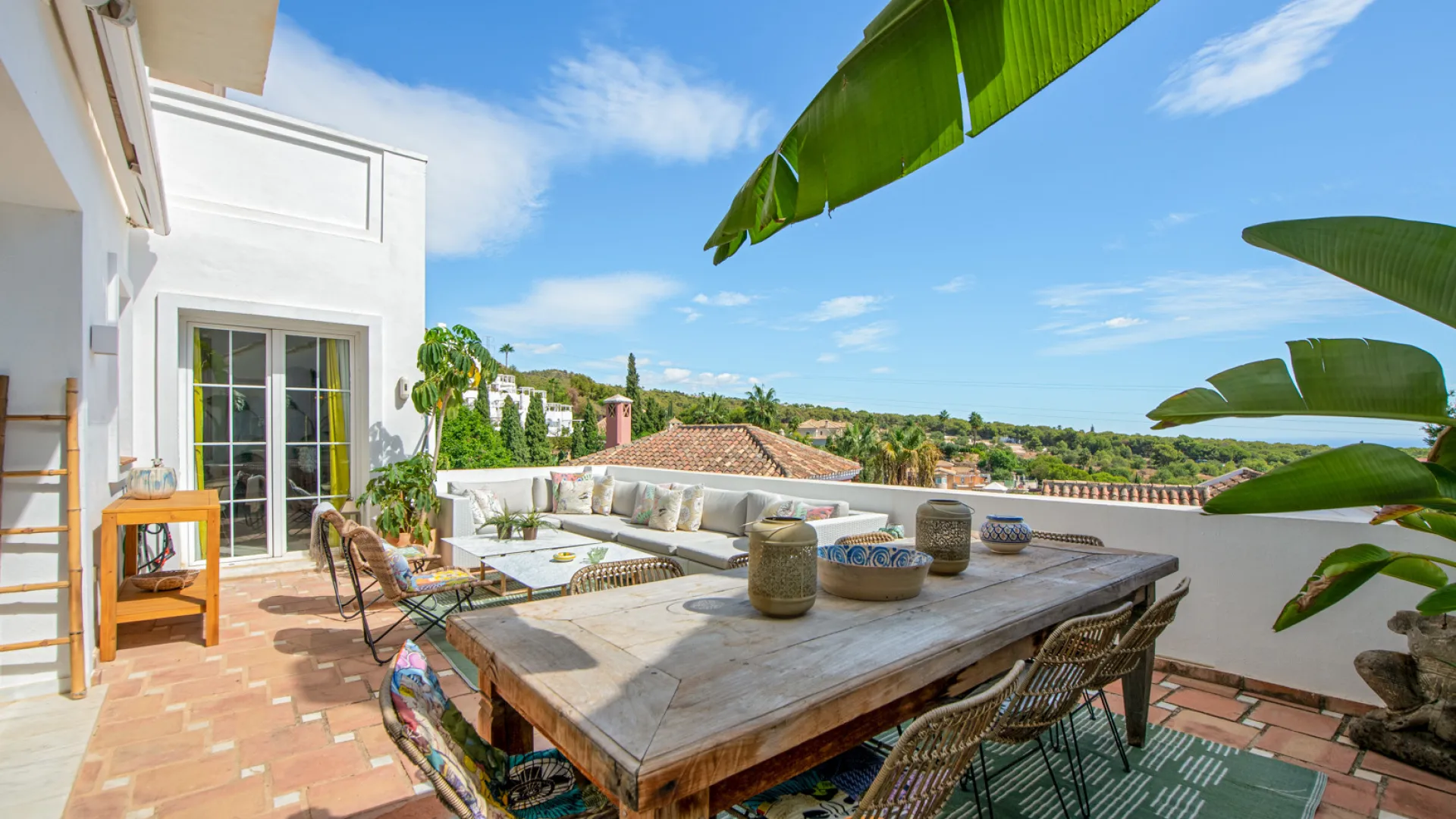 For sale Marbella Hill Club semi detached villa with 4 bedrooms