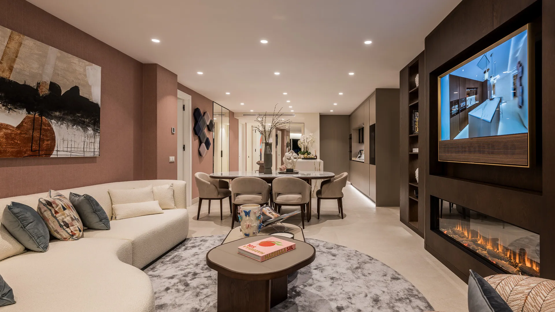 Comprar apartamento con 3 dormitorios en Los Monteros Palm Beach