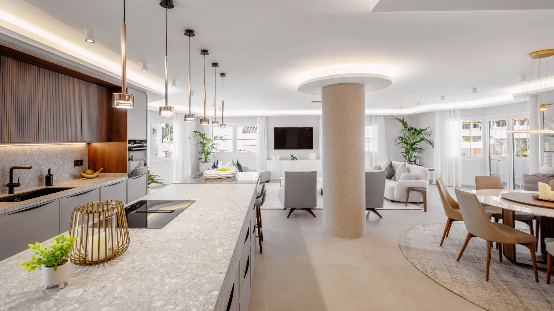 Atico duplex con 5 dormitorios en venta en Las Lolas