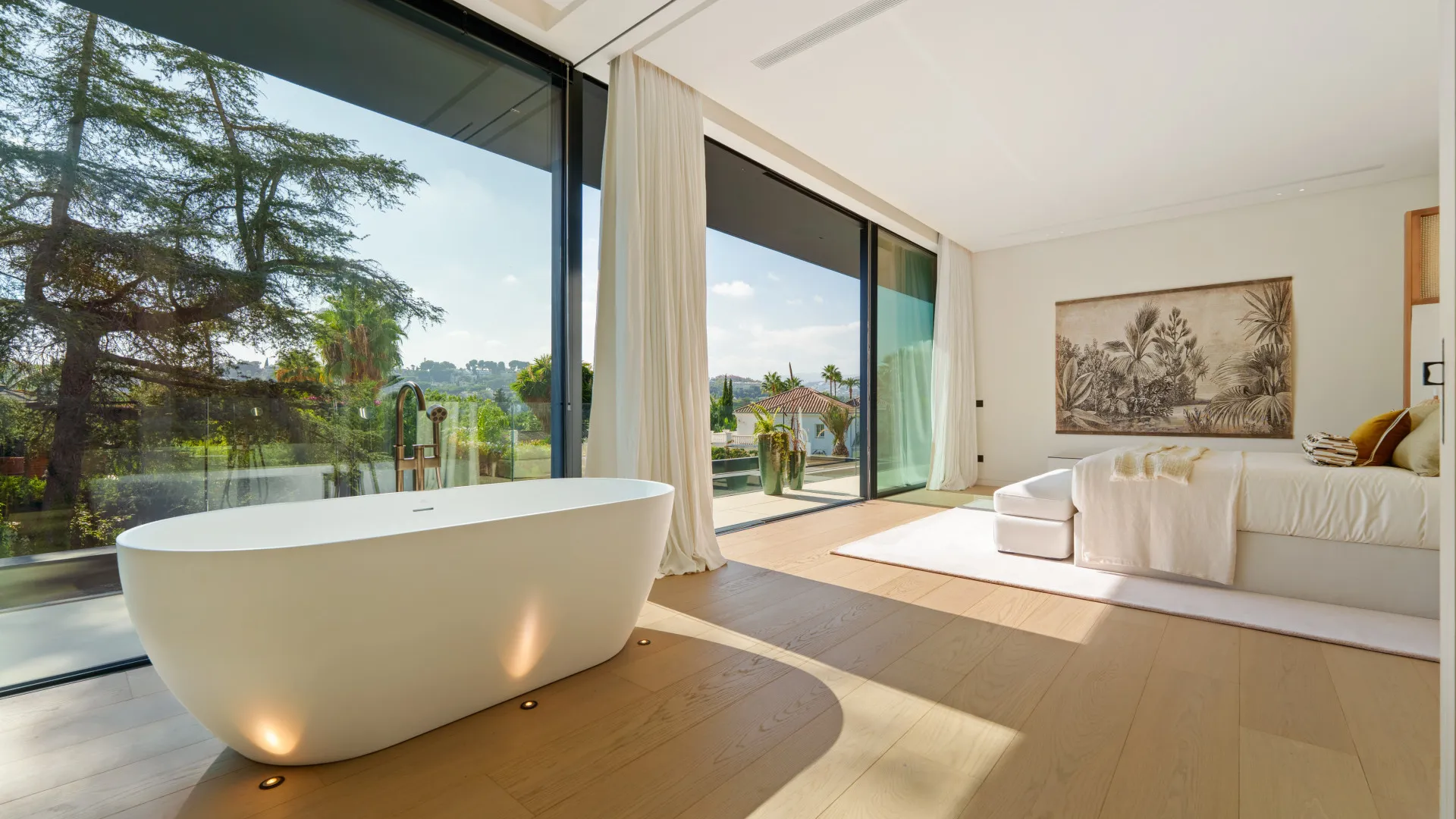 Villa con 6 dormitorios en venta en Parcelas del Golf