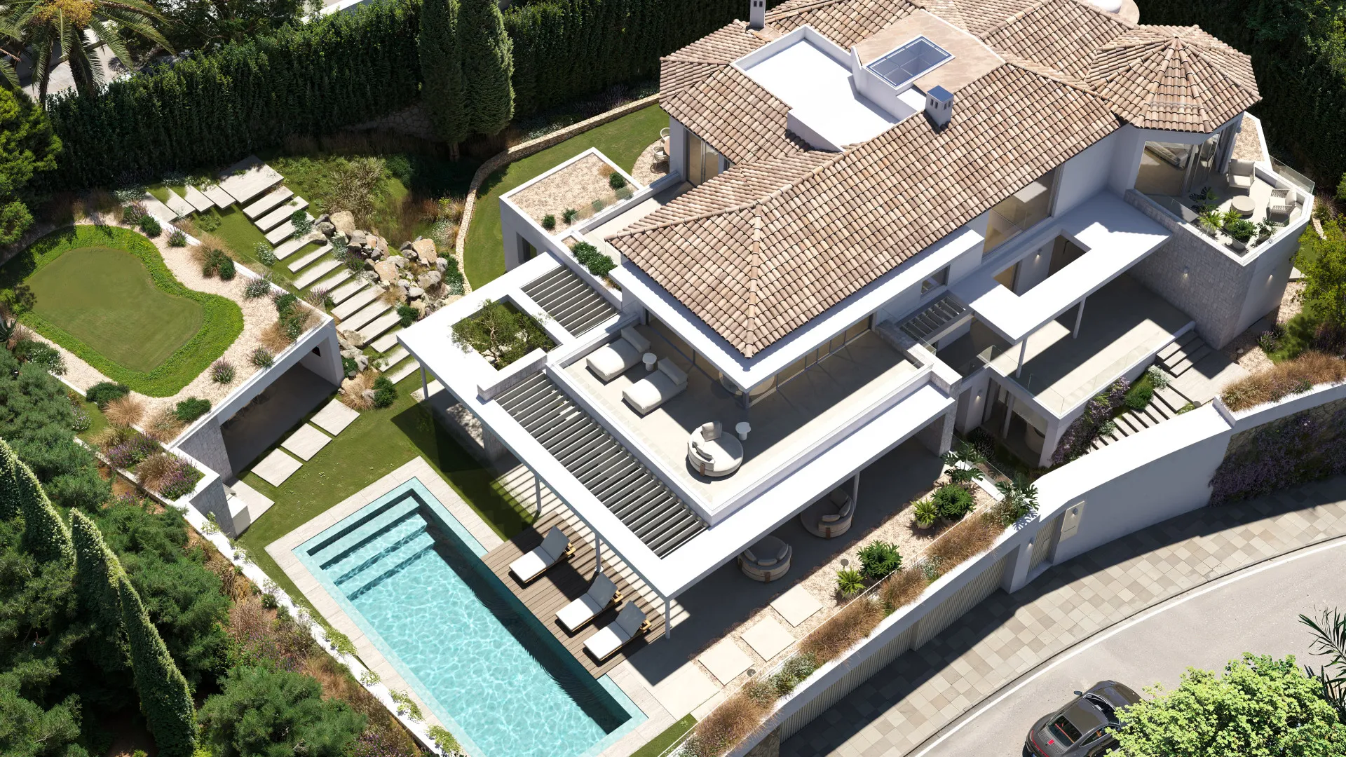Villa a la venta en El Herrojo