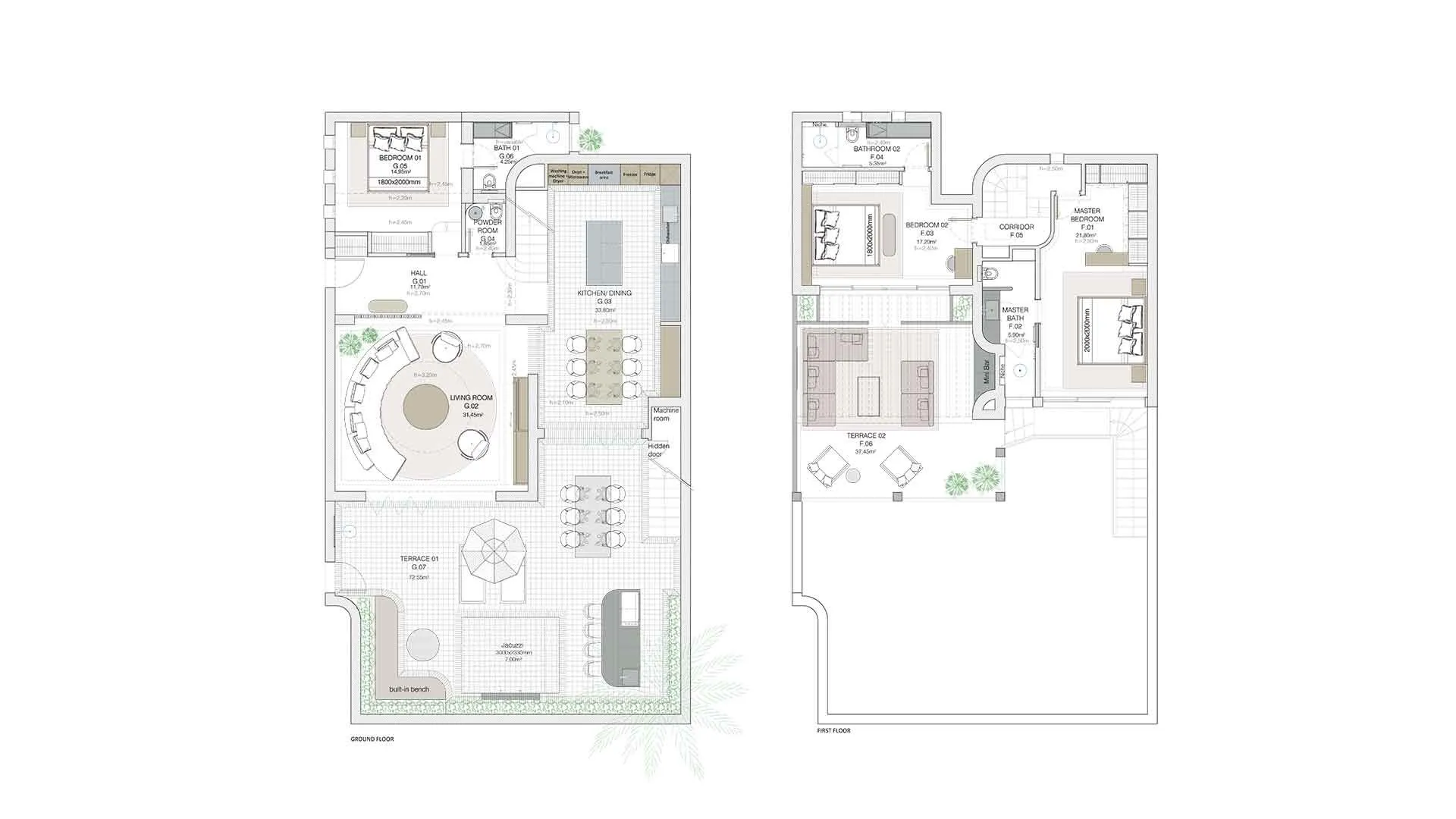 El Oasis Club, pareado de 3 dormitorios en venta