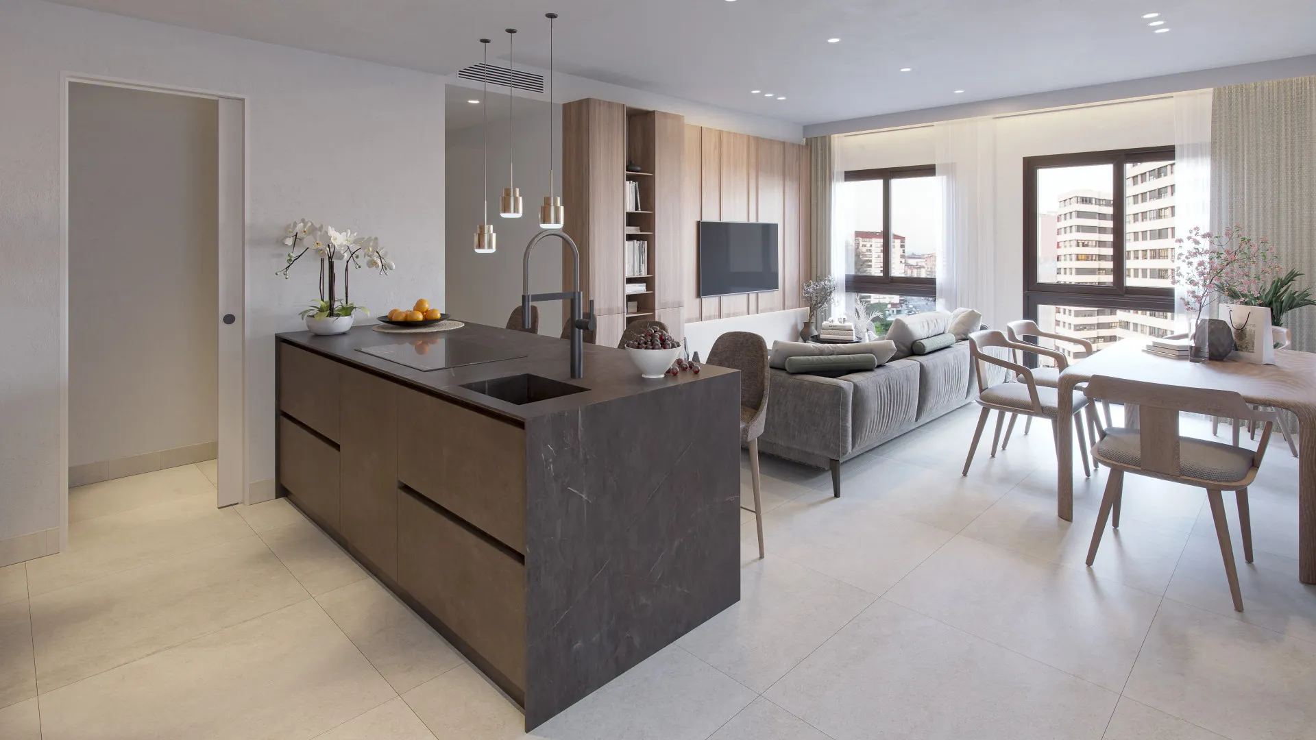 Comprar apartamento en Huelin con 2 dormitorios