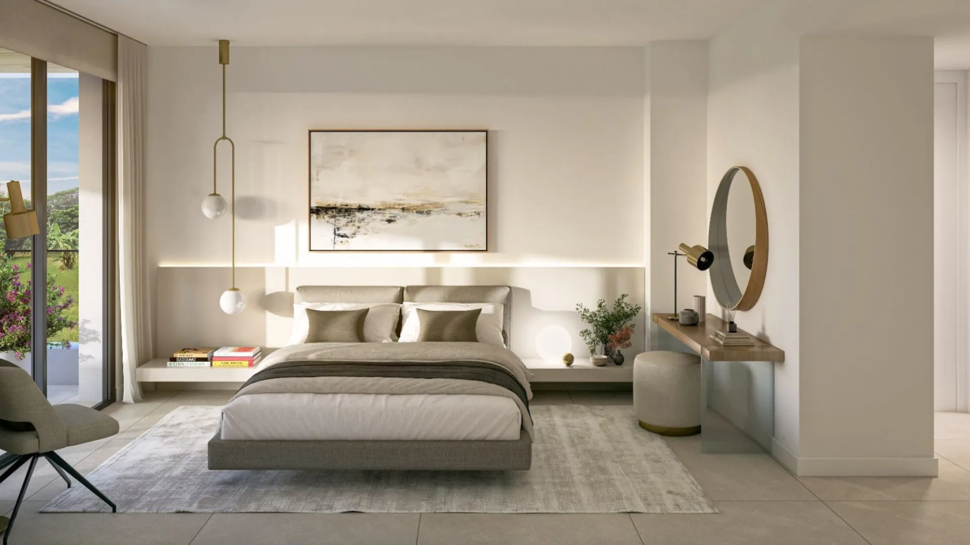 For sale ground floor apartment in New Golden Mile