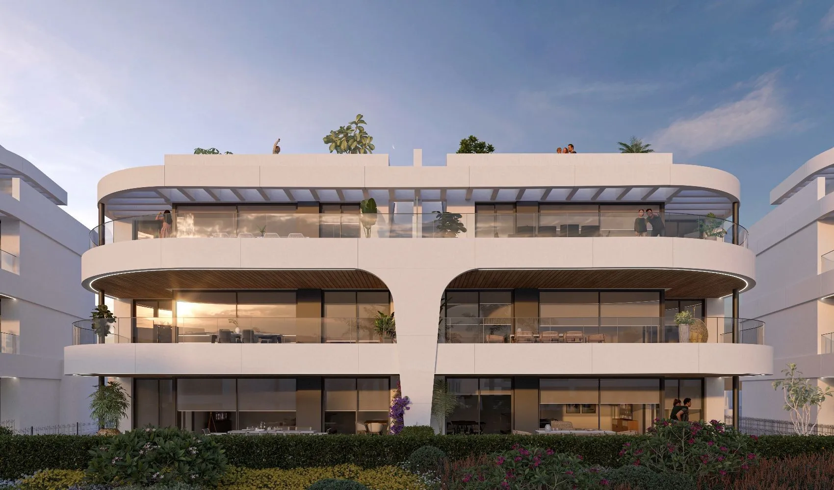 For sale ground floor apartment in New Golden Mile