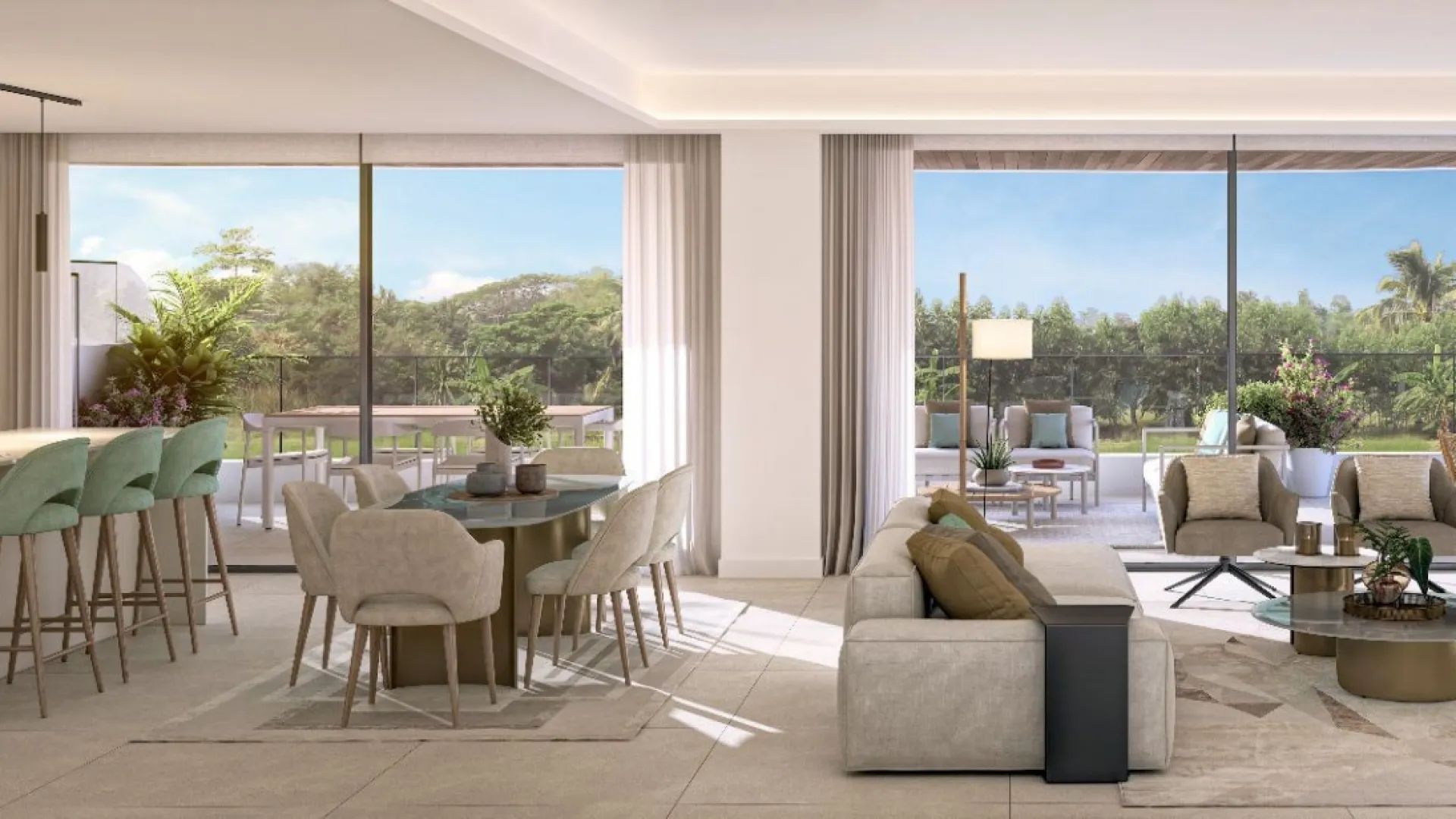 For sale ground floor apartment in New Golden Mile