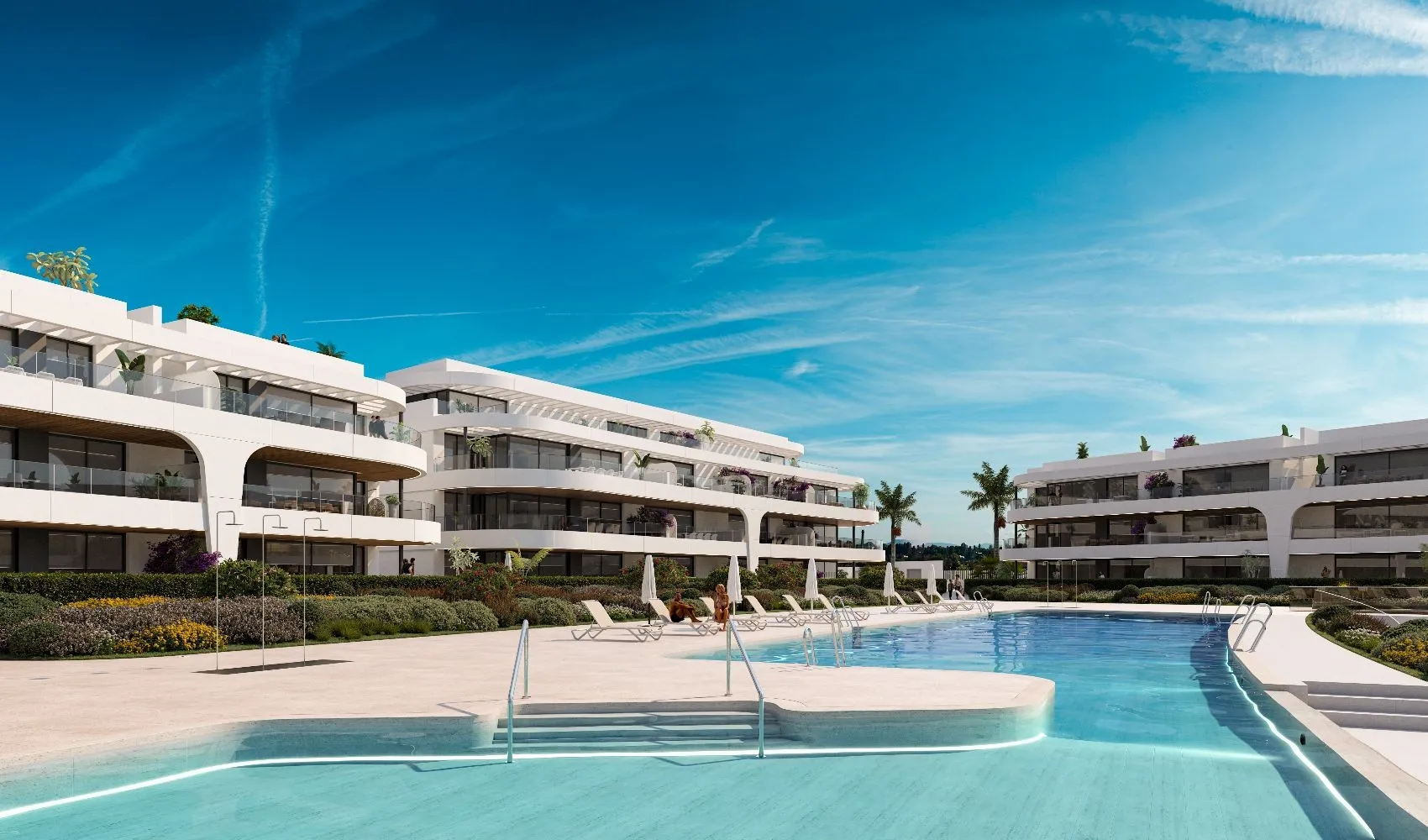 For sale ground floor apartment in New Golden Mile