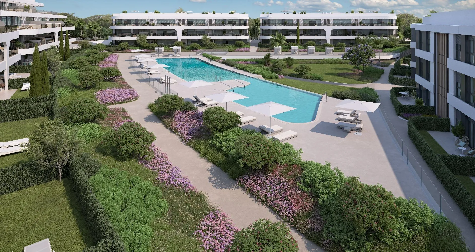 For sale ground floor apartment in New Golden Mile