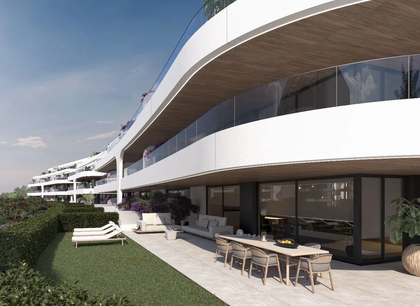For sale ground floor apartment in New Golden Mile