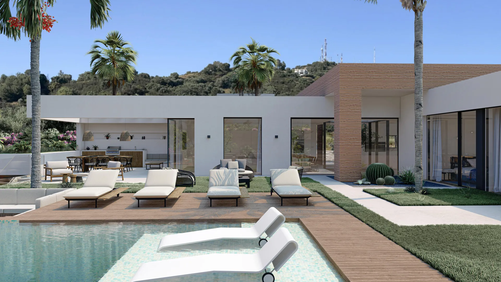 Se vende villa con 5 dormitorios en Los Altos de los Monteros