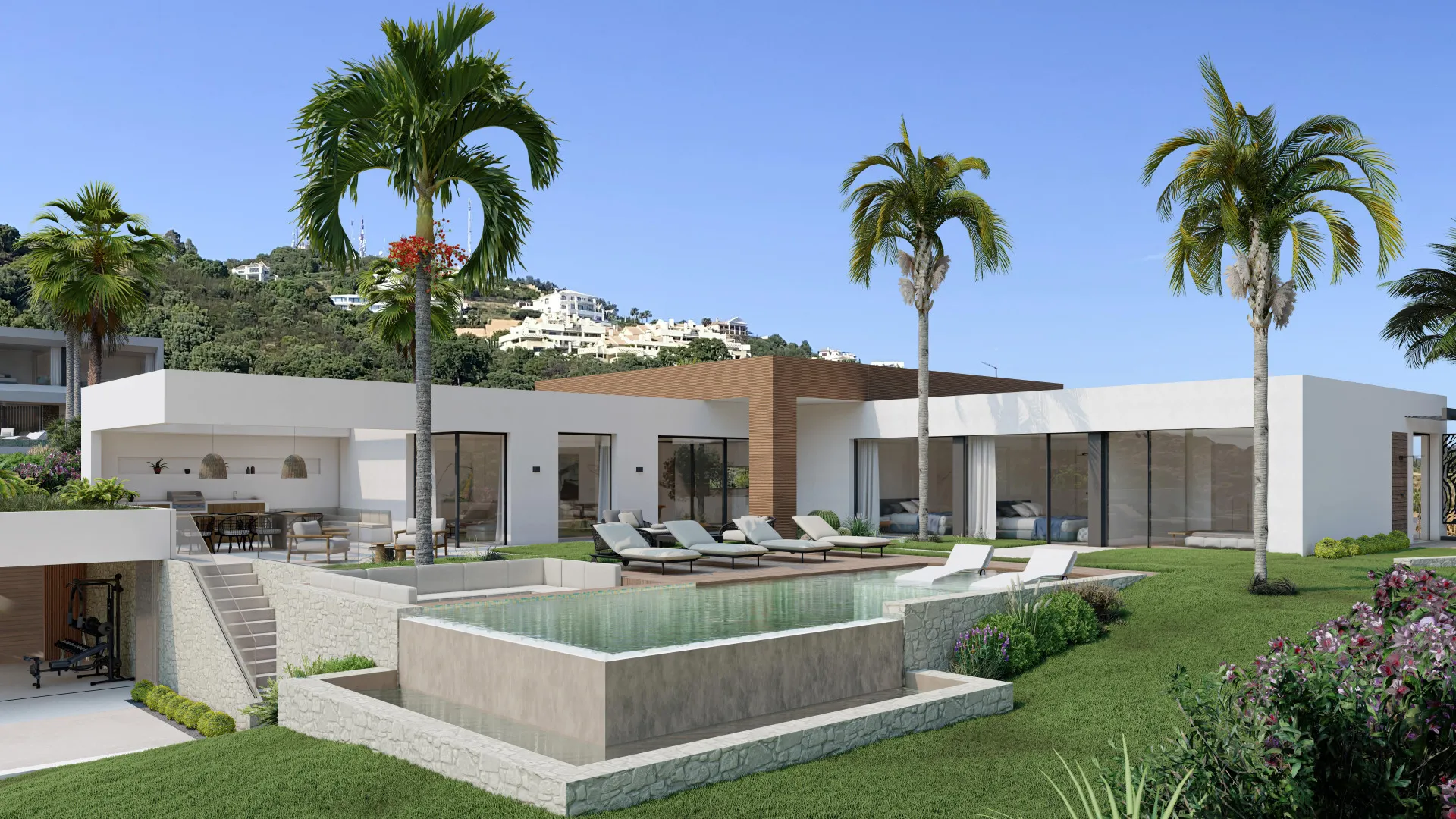 Se vende villa con 5 dormitorios en Los Altos de los Monteros