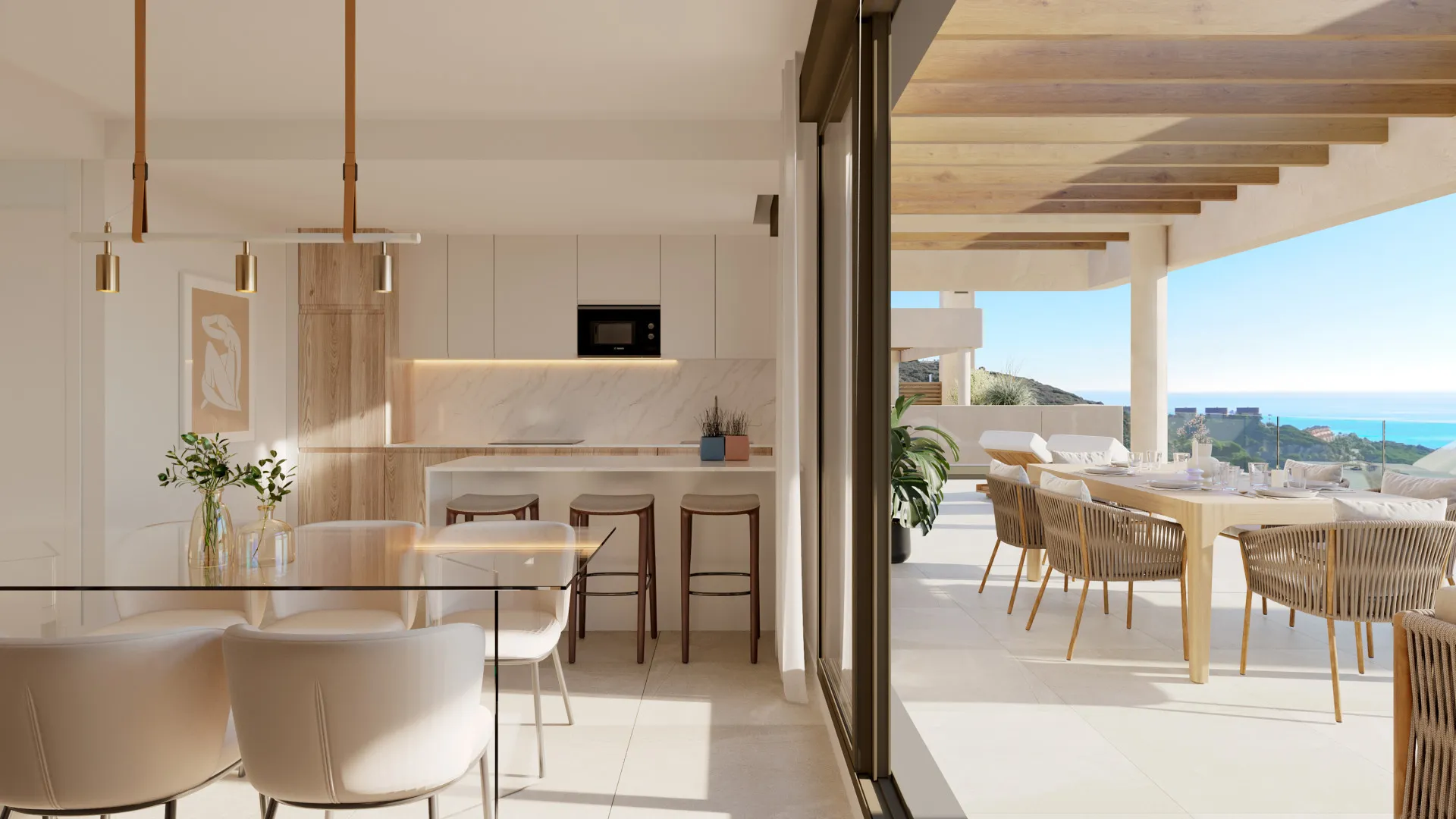 Alcaidesa, apartamento planta baja de 3 dormitorios en venta