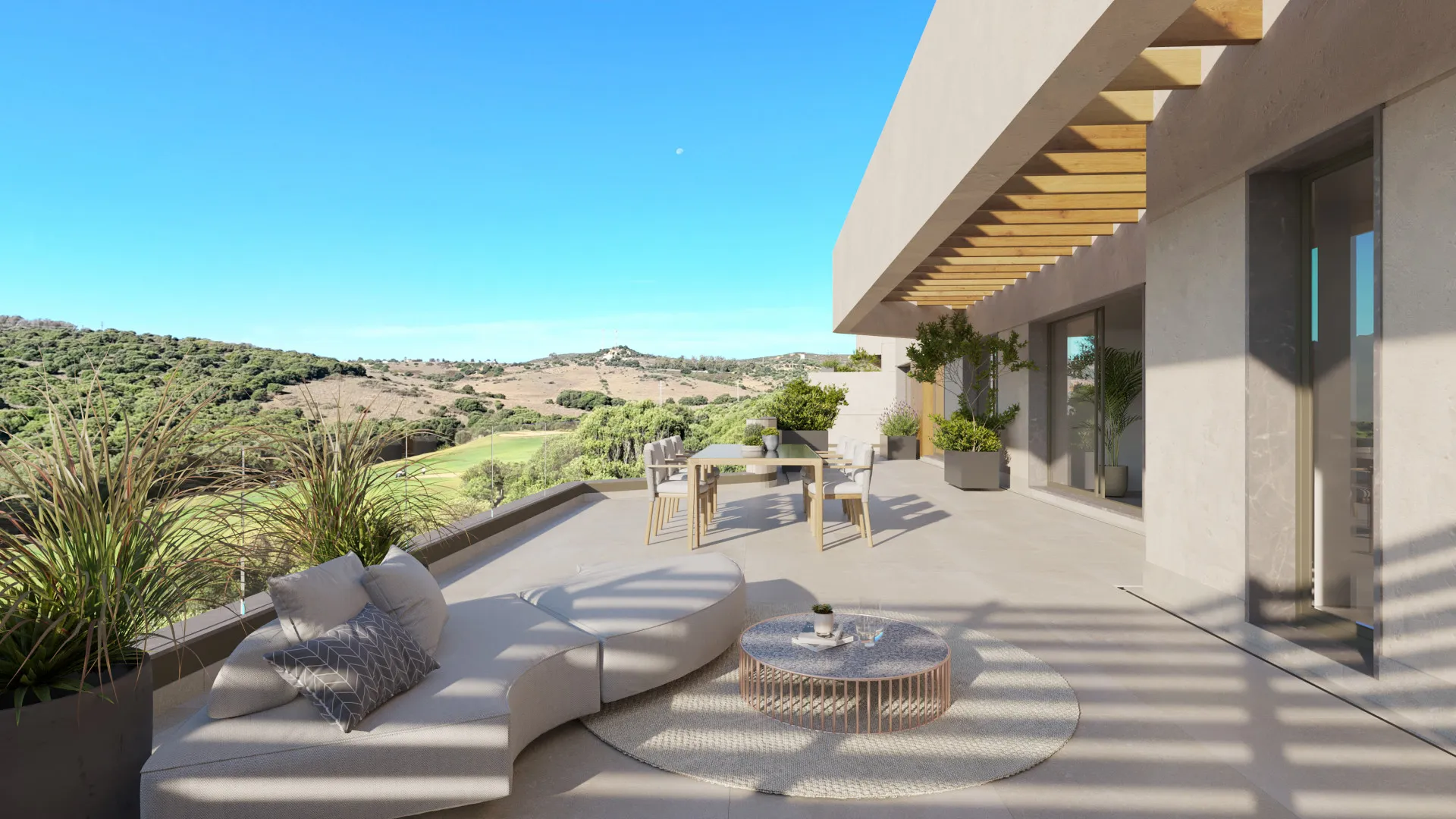 Alcaidesa, apartamento planta baja de 3 dormitorios en venta