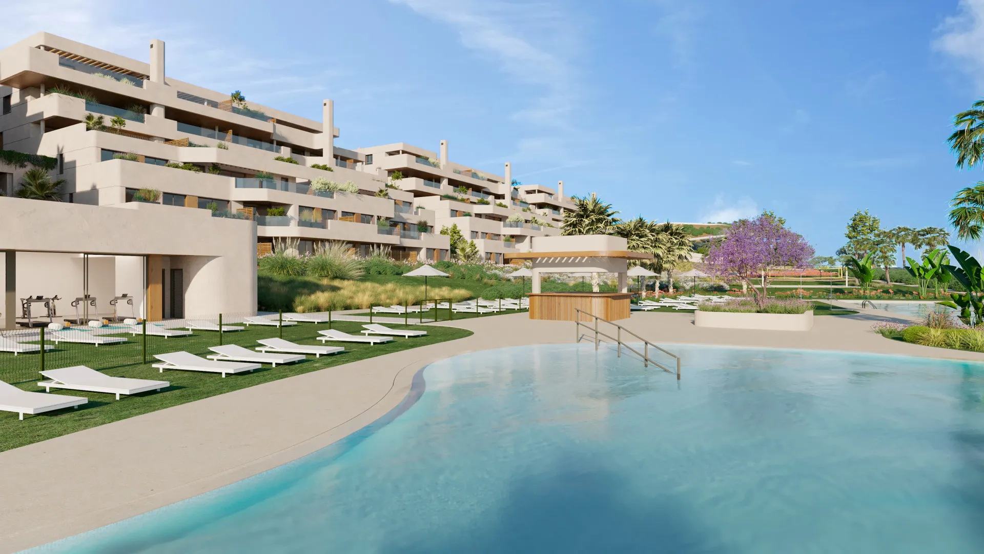Alcaidesa, apartamento planta baja de 3 dormitorios en venta