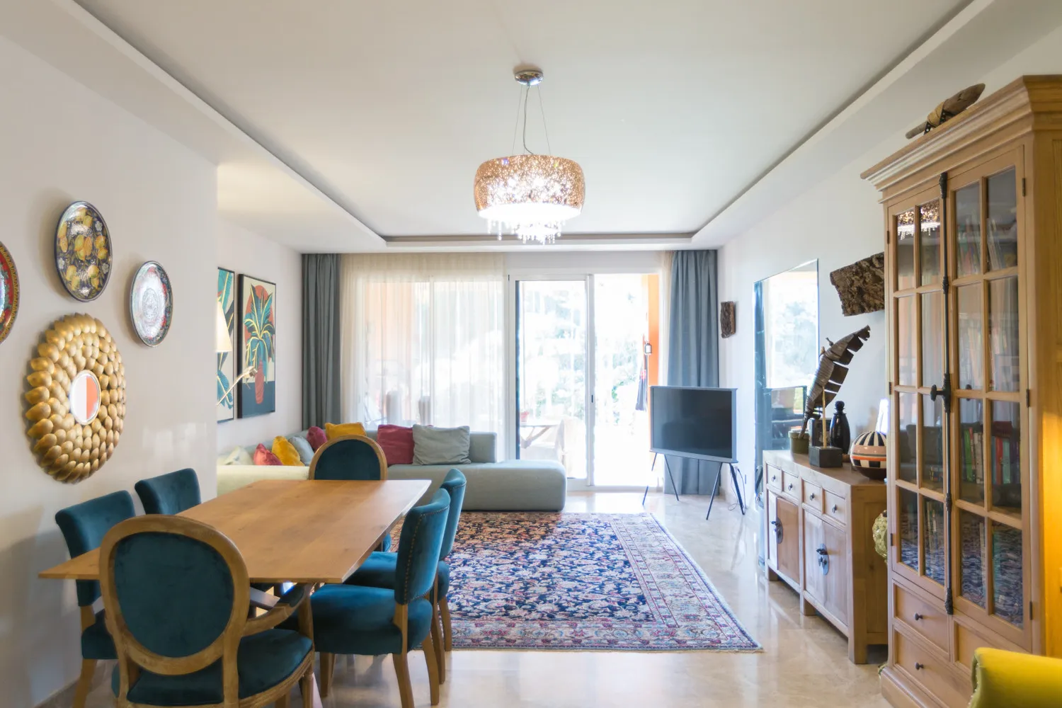 Apartamento planta baja con 2 dormitorios en venta en Alminar de Marbella
