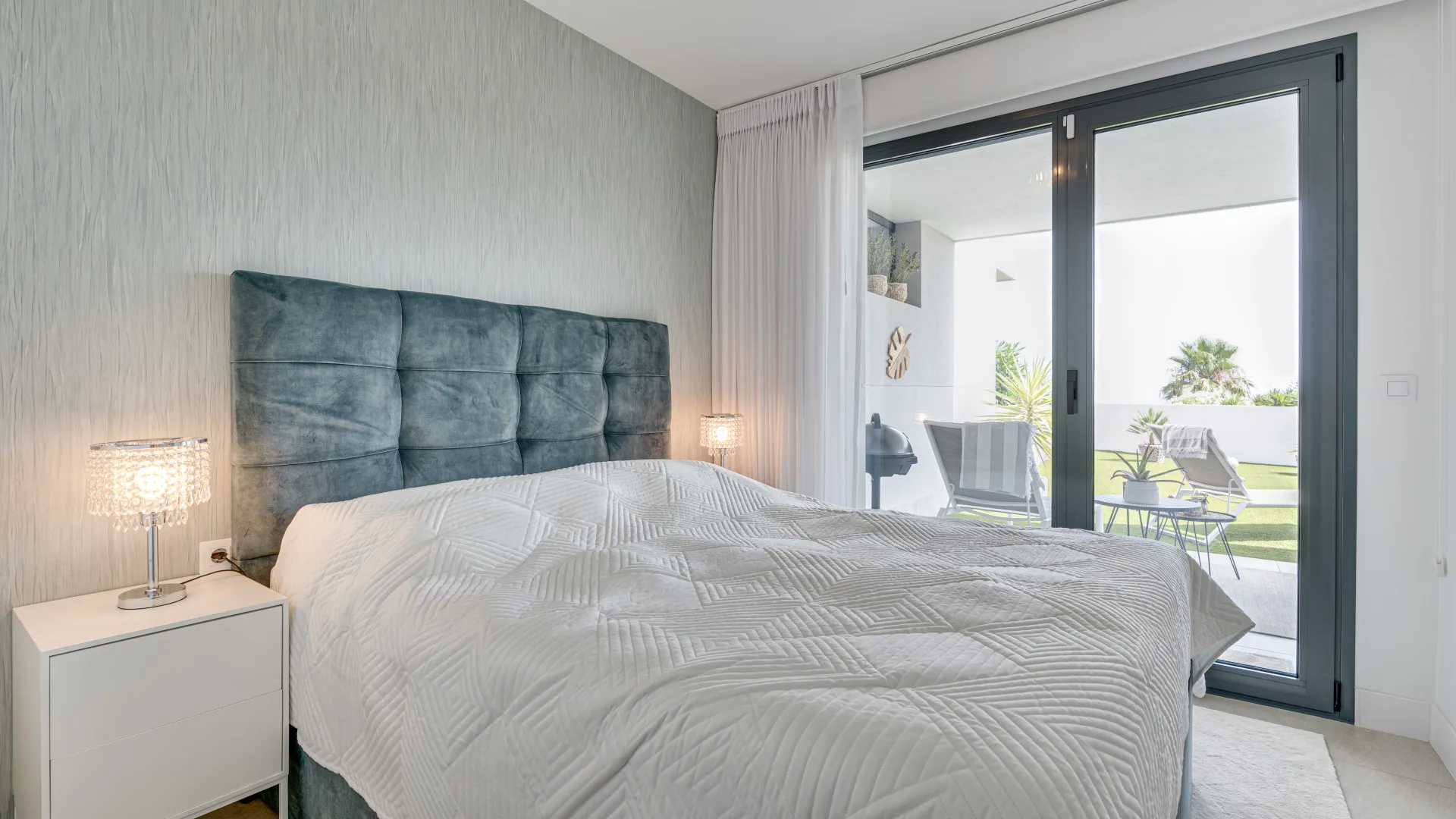 For sale Princesa Kristina 2 bedrooms ground floor apartment