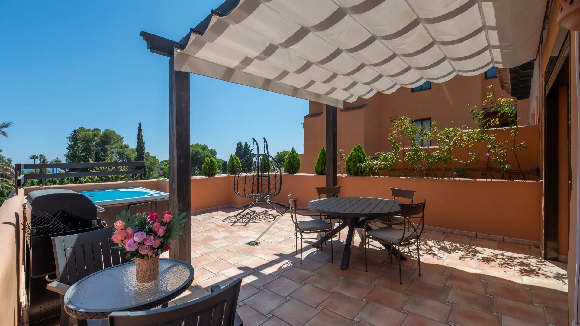 Duplex penthouse for sale in Estepona