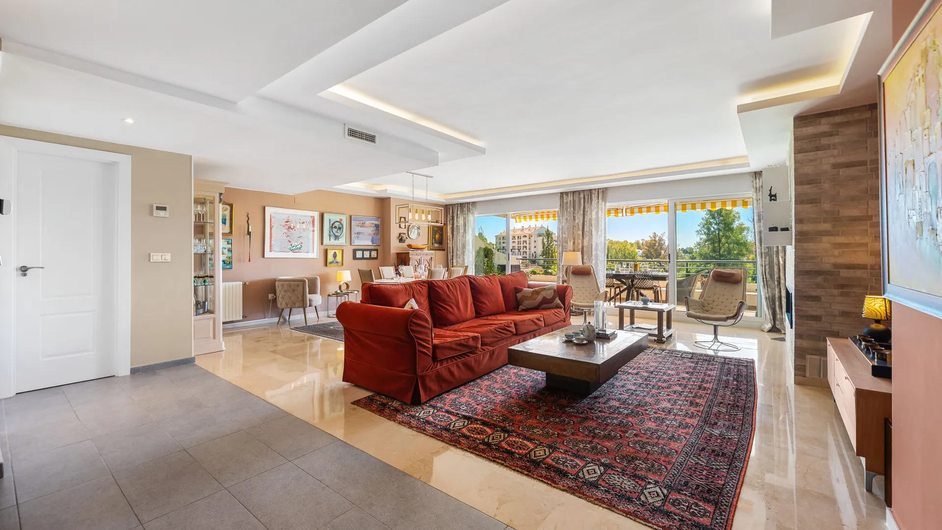 Campos de Guadalmina, apartamento de 4 dormitorios en venta
