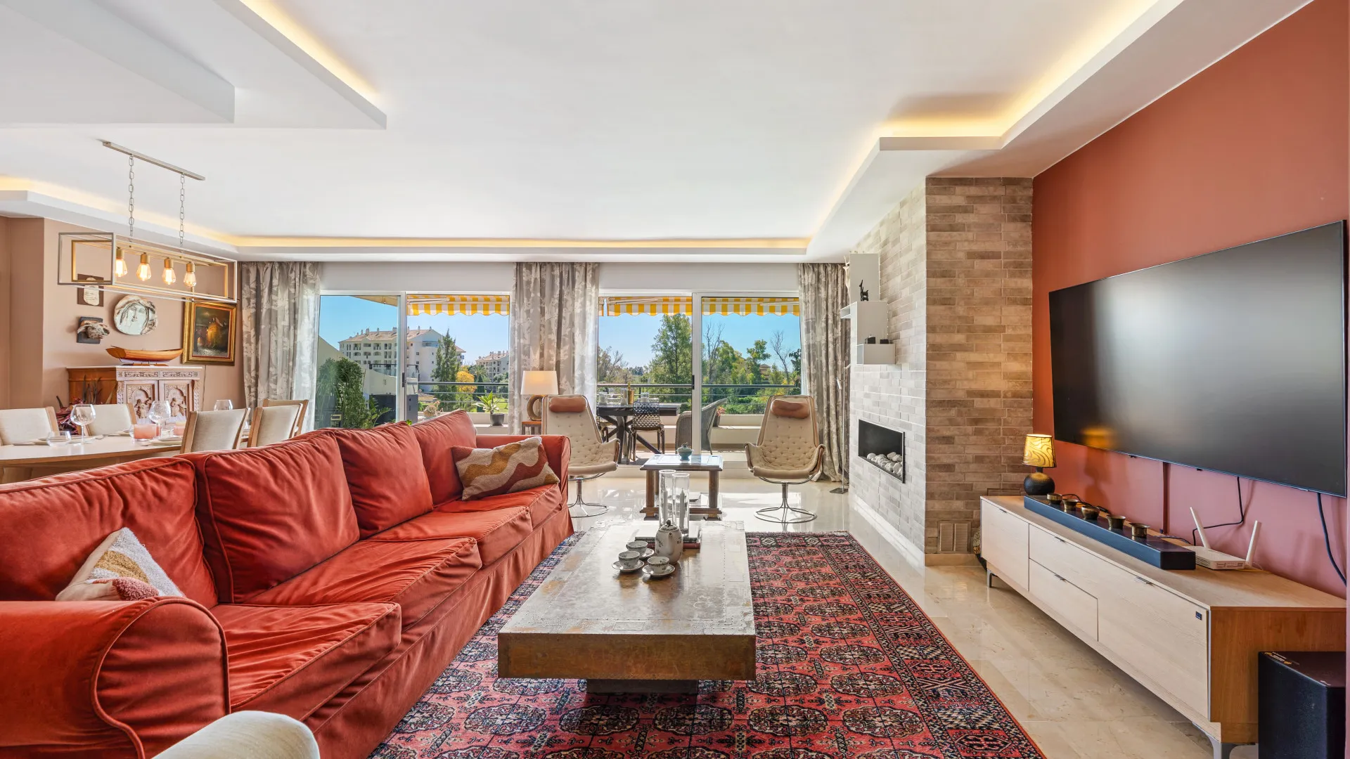 Campos de Guadalmina, apartamento de 4 dormitorios en venta