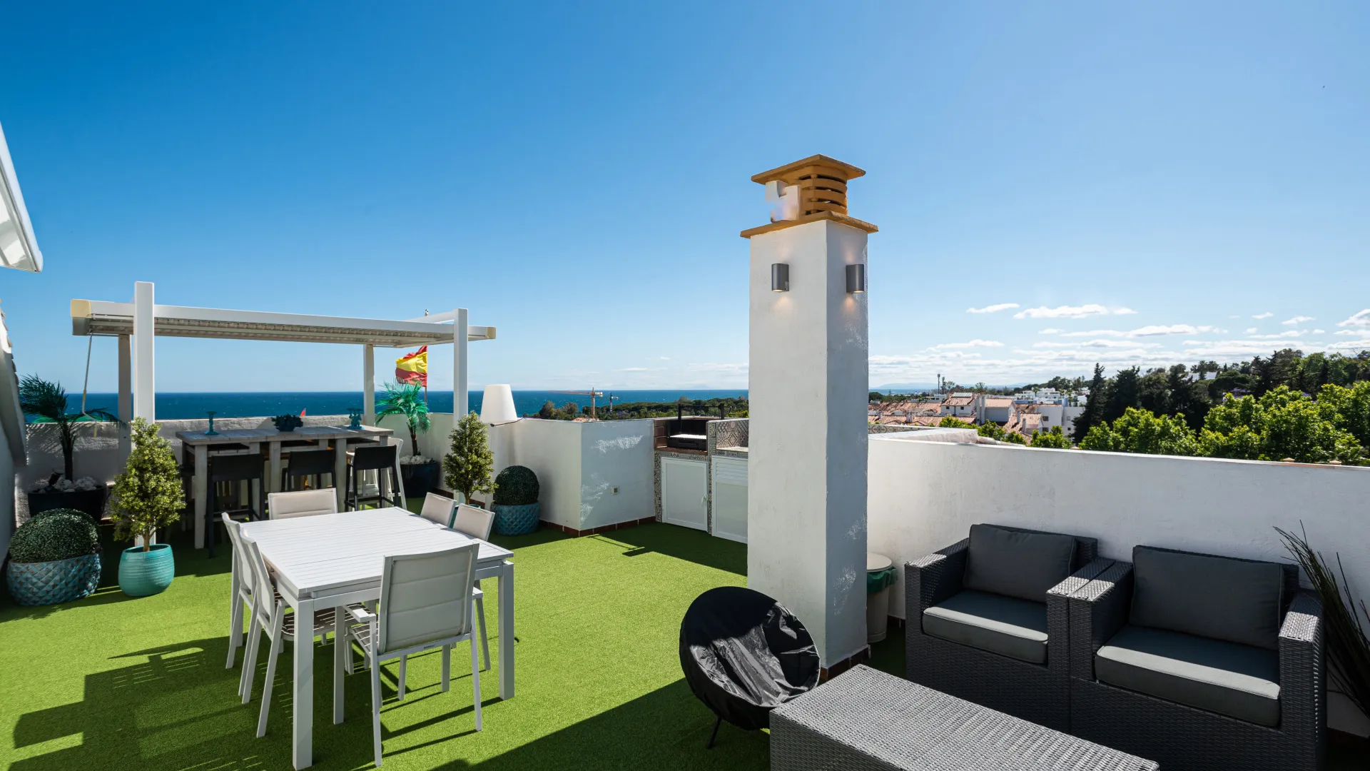 Hacienda Nagüeles I, Ático en venta de 5 dormitorios