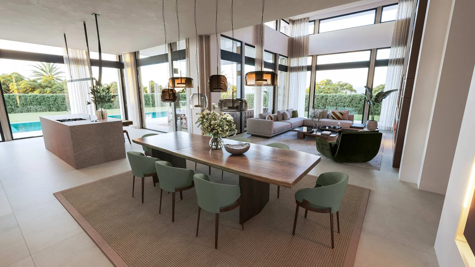 For sale 4 bedrooms villa in Marbella Golden Mile