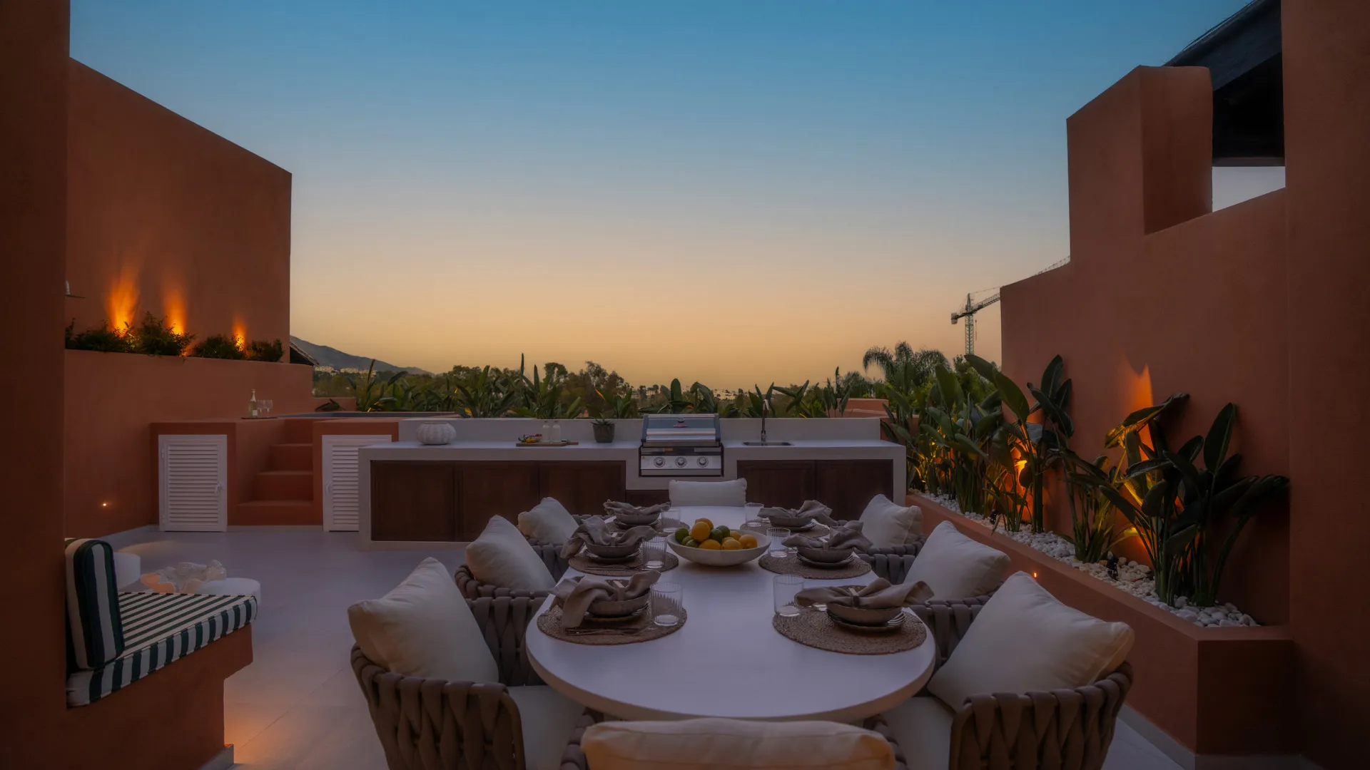 Duplex penthouse in Alminar de Marbella for sale