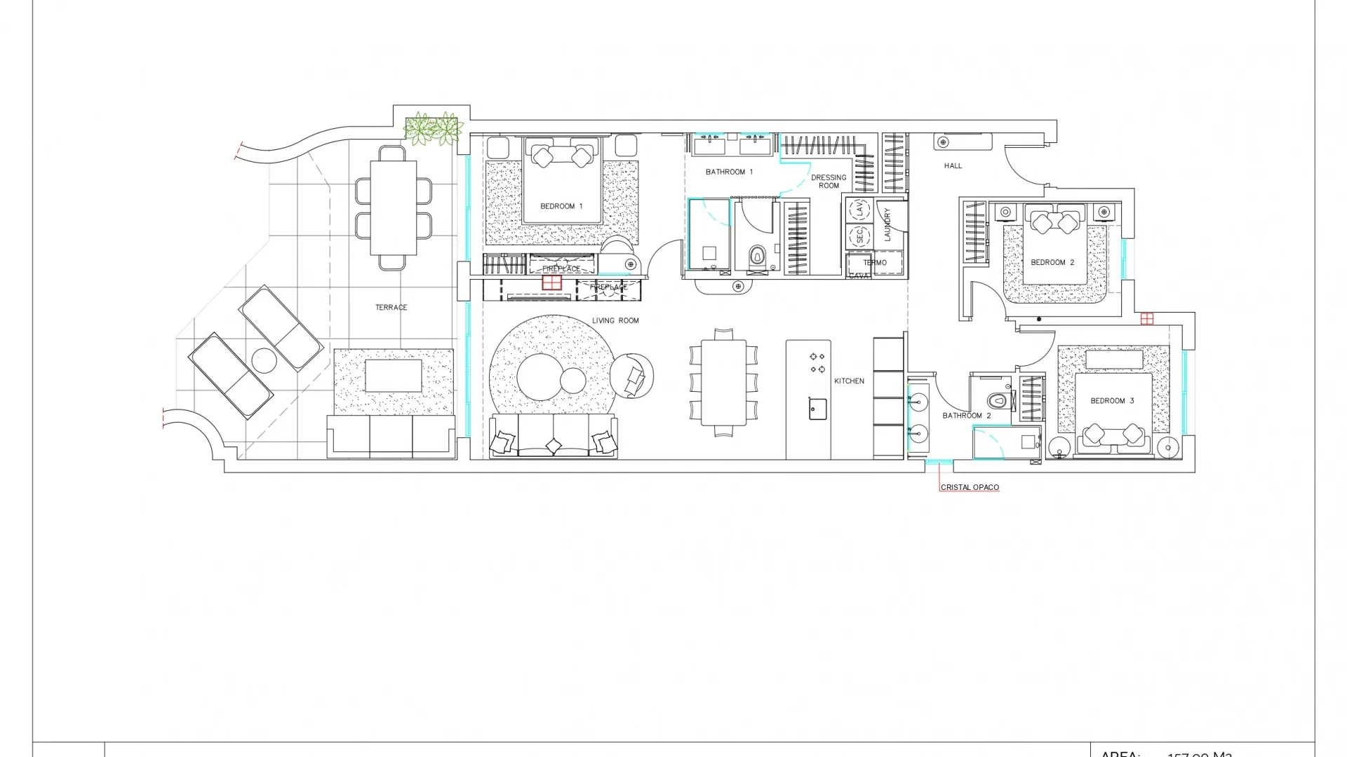 Menara Beach ground floor apartment for sale