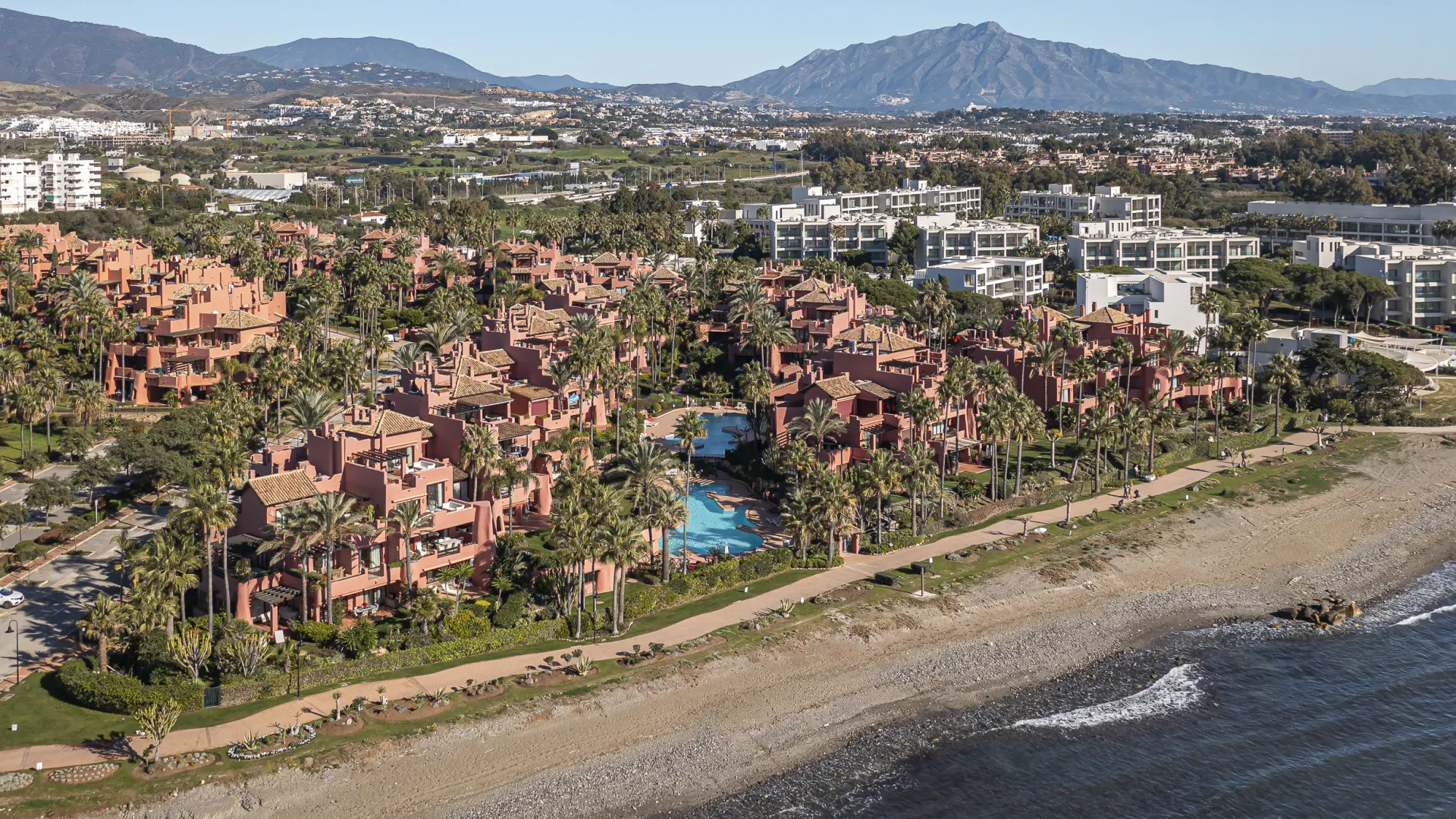 Menara Beach ground floor apartment for sale