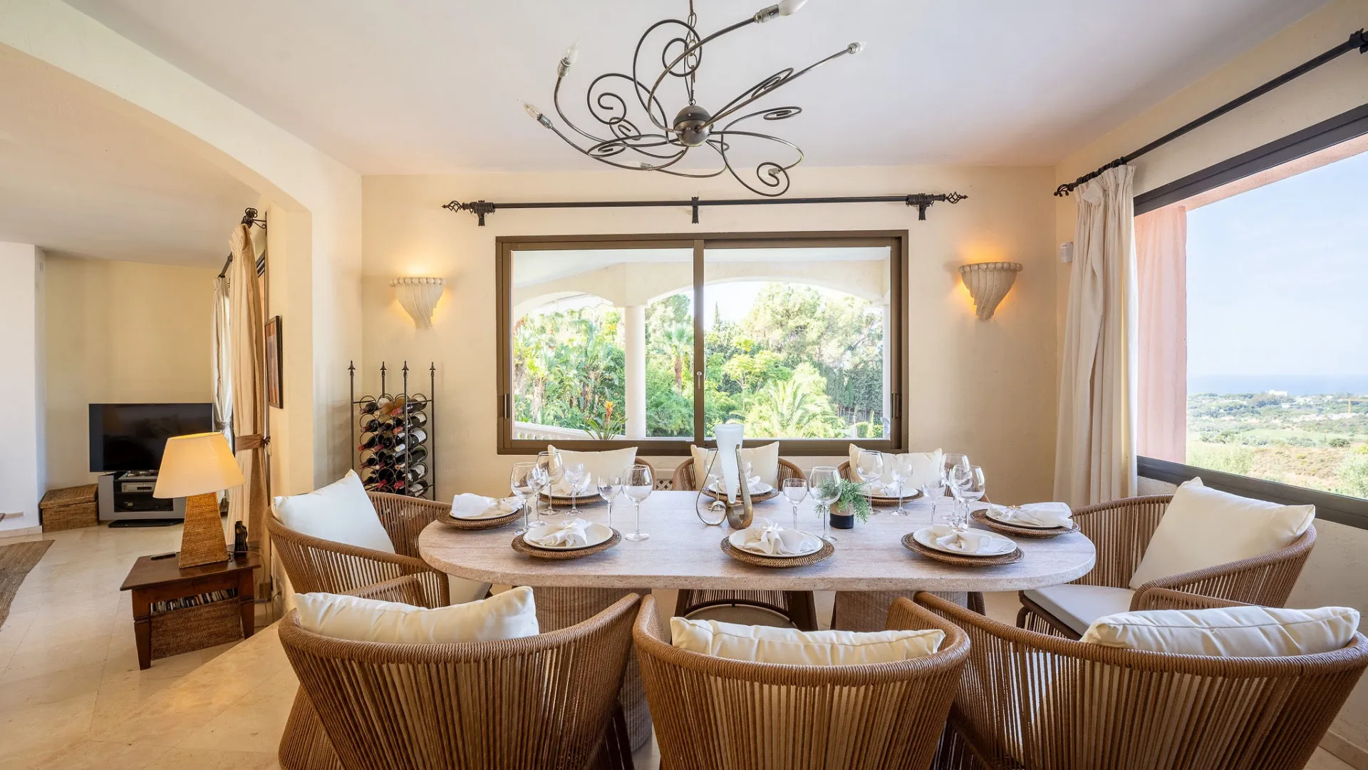 Villa en venta en El Rosario con 5 dormitorios