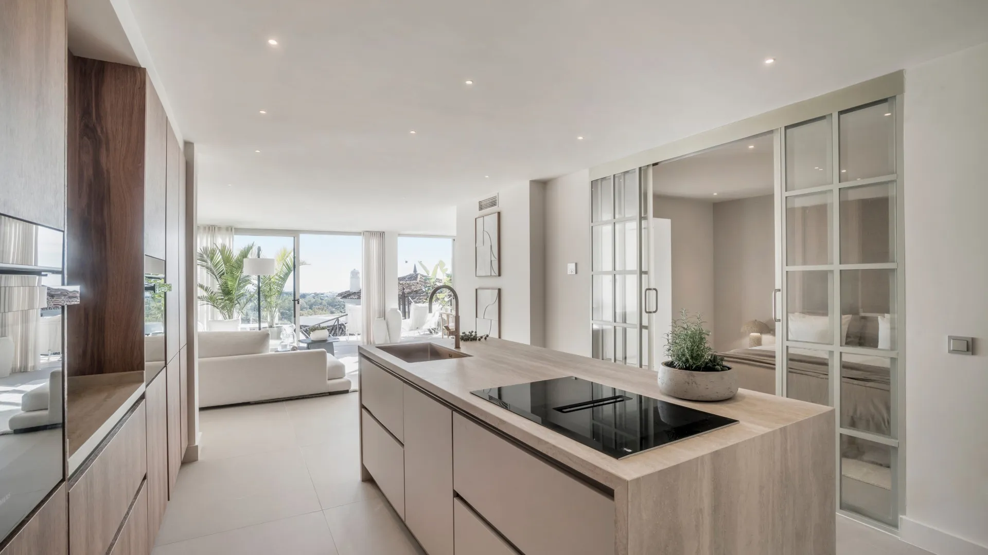 Palacetes Los Belvederes ground floor apartment for sale