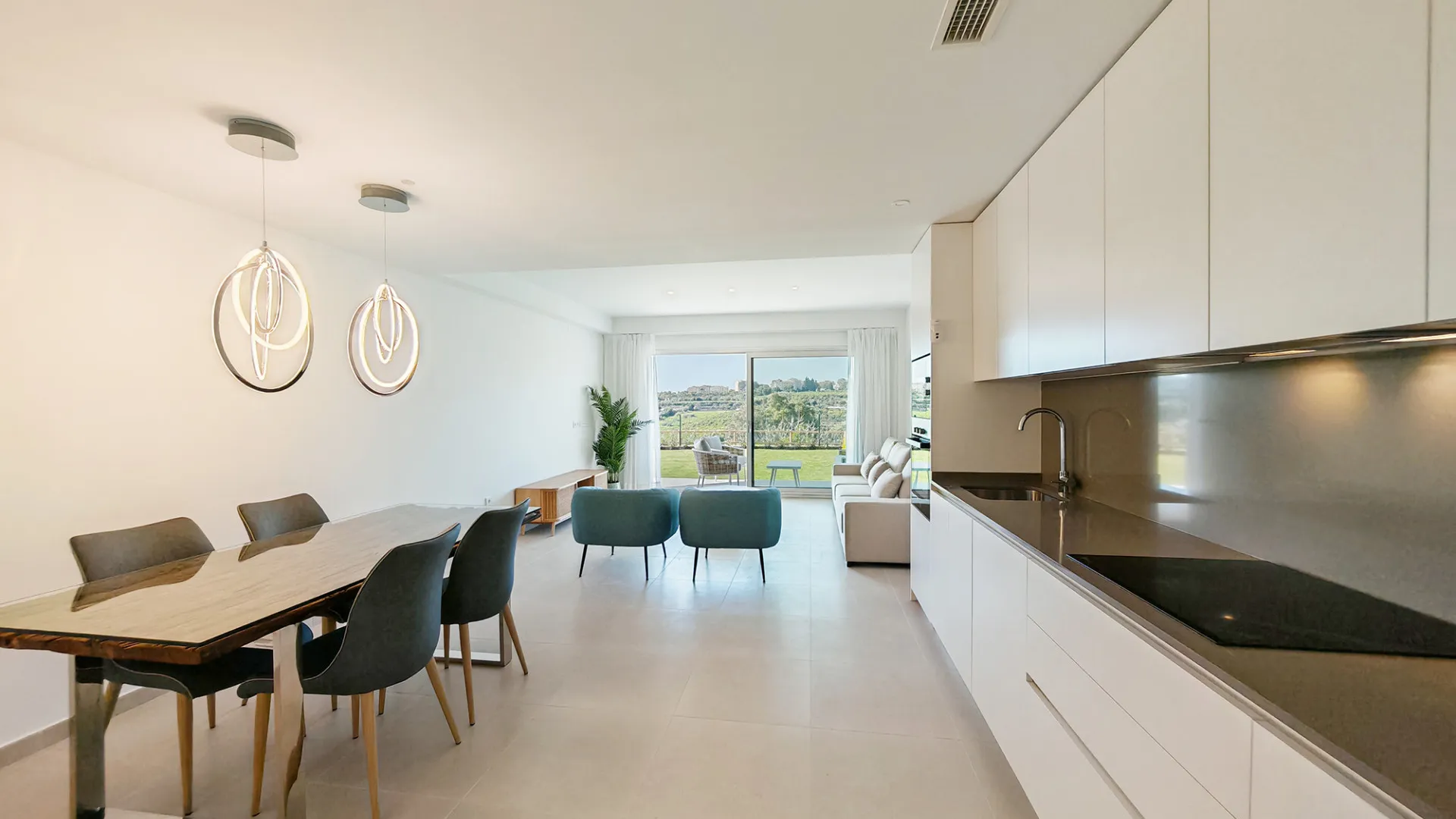 Cancelada 2 bedrooms ground floor apartment for sale