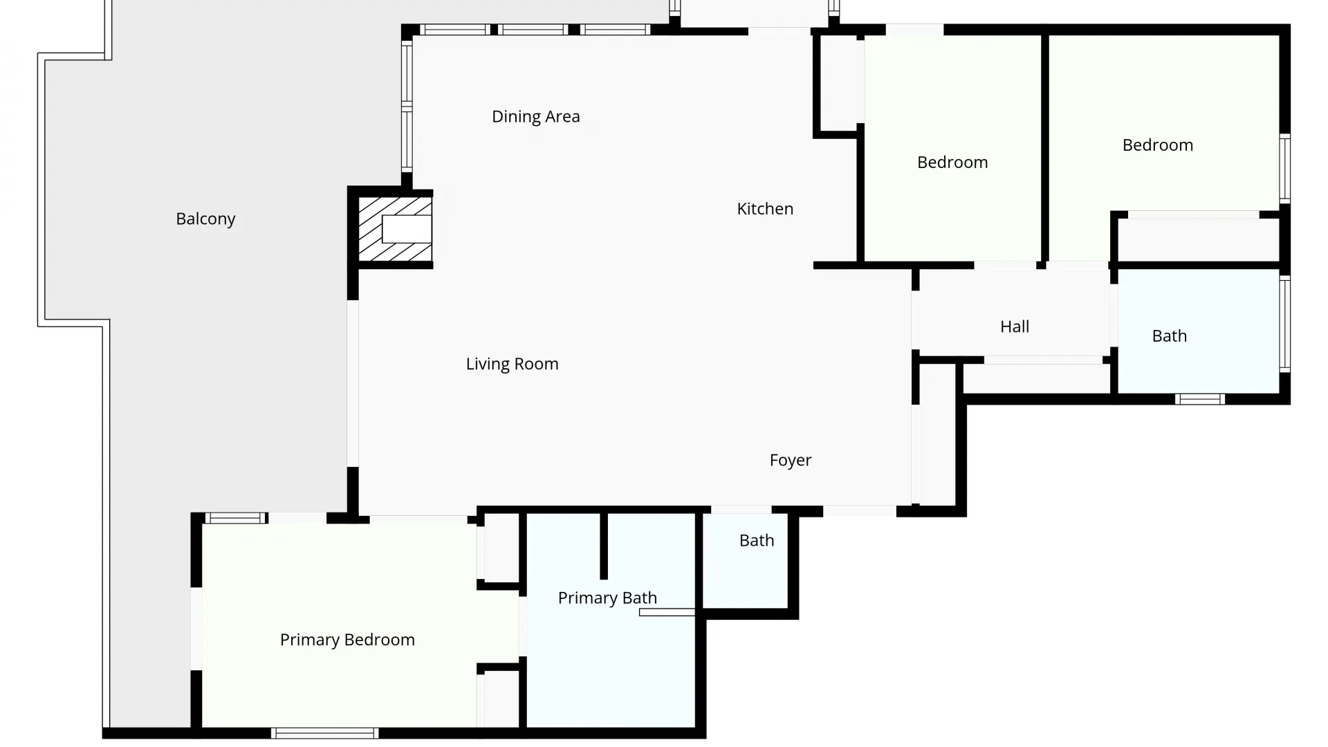 Apartamento planta baja con 3 dormitorios en venta en Cascadas de las Lomas