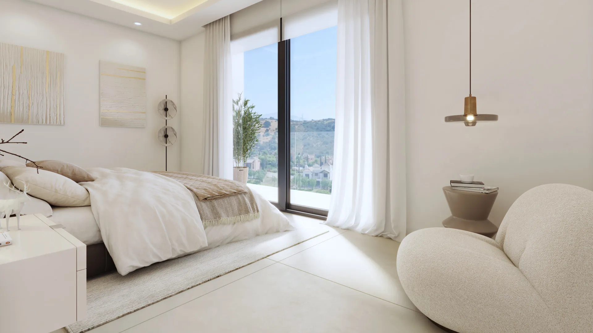 For sale semi detached villa in Estepona