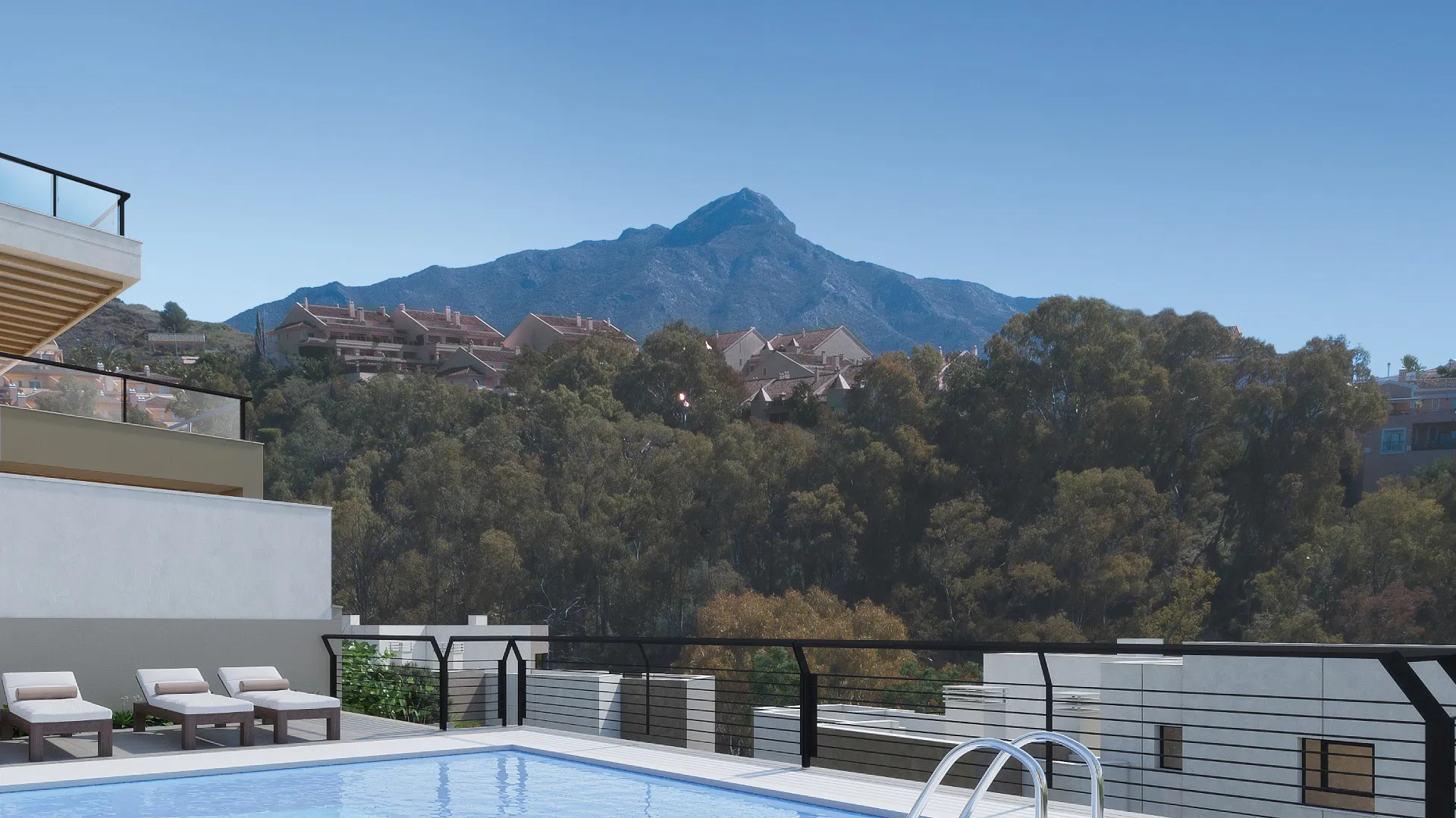 For sale Nueva Andalucia duplex penthouse with 3 bedrooms