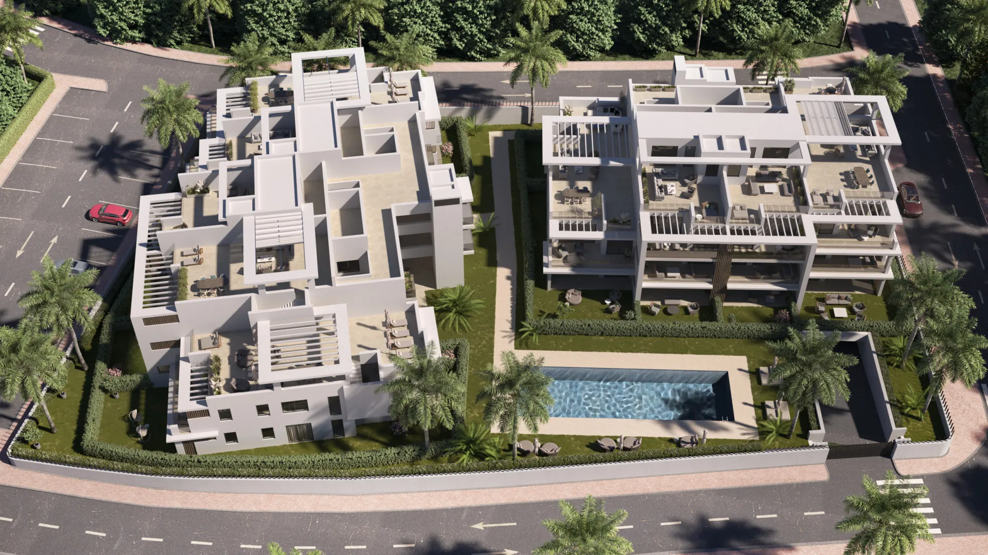 Apartamento planta baja a la venta en New Golden Mile de 3 dormitorios