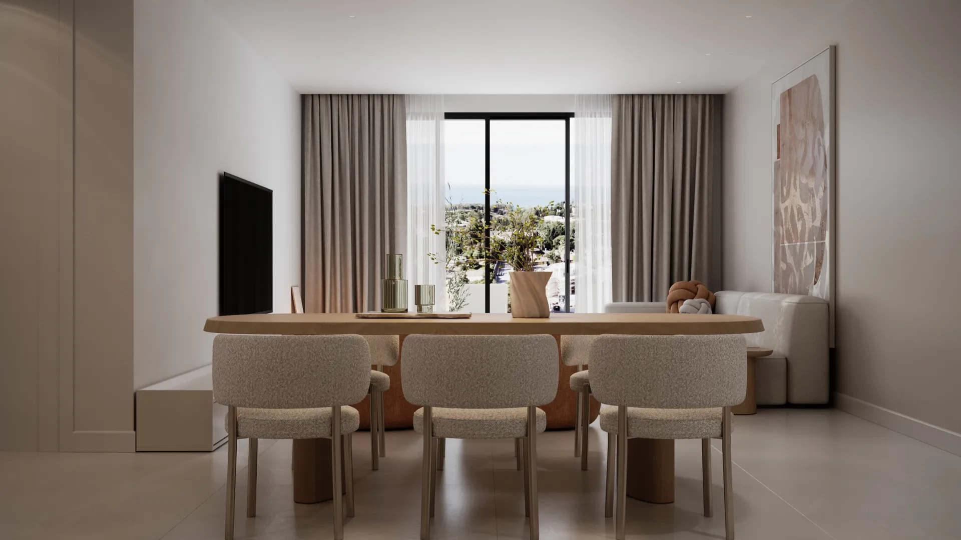 Apartamento planta baja a la venta en New Golden Mile de 3 dormitorios