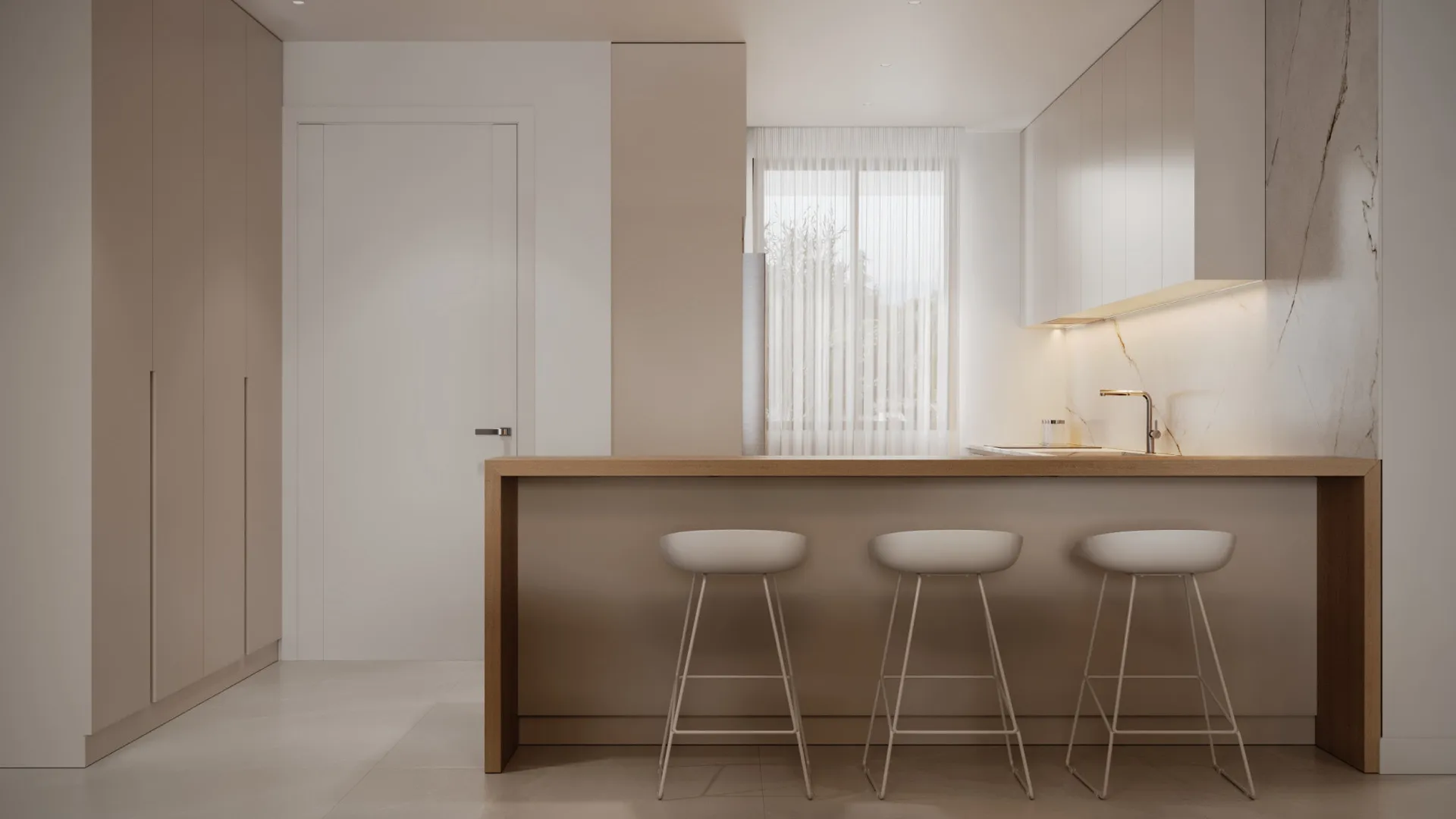Apartamento planta baja a la venta en New Golden Mile de 3 dormitorios