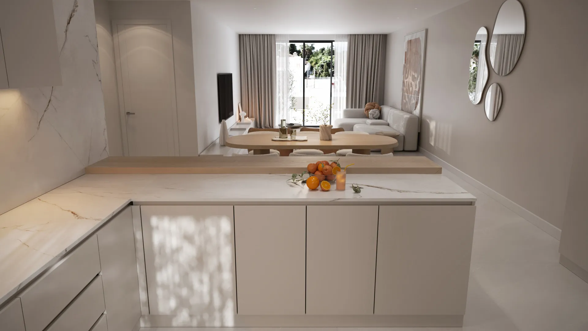 Apartamento planta baja a la venta en New Golden Mile de 3 dormitorios