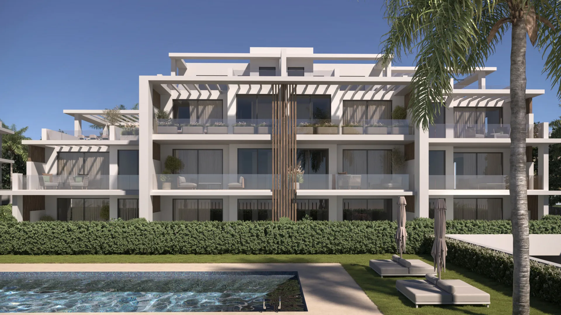 Apartamento planta baja a la venta en New Golden Mile de 3 dormitorios
