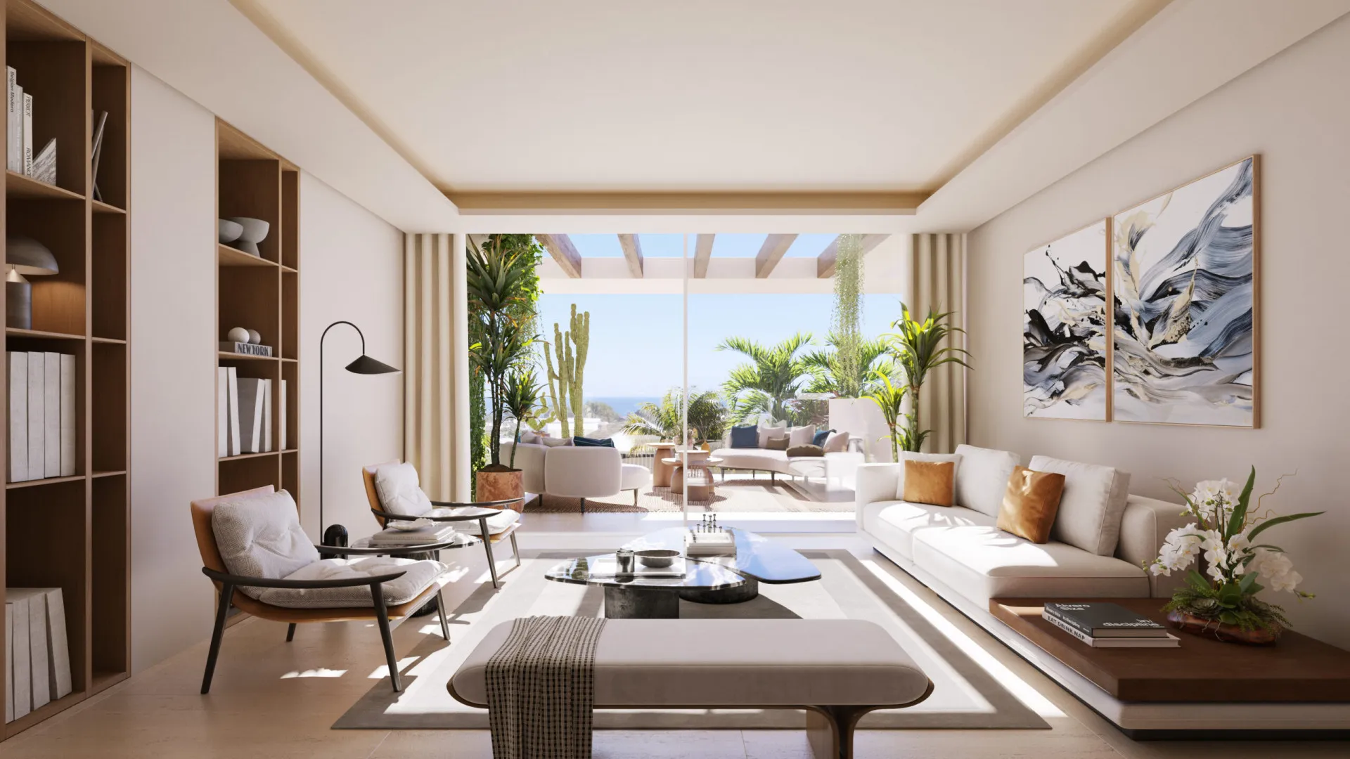 Atico duplex de 4 dormitorios en venta en Marbella Golden Mile