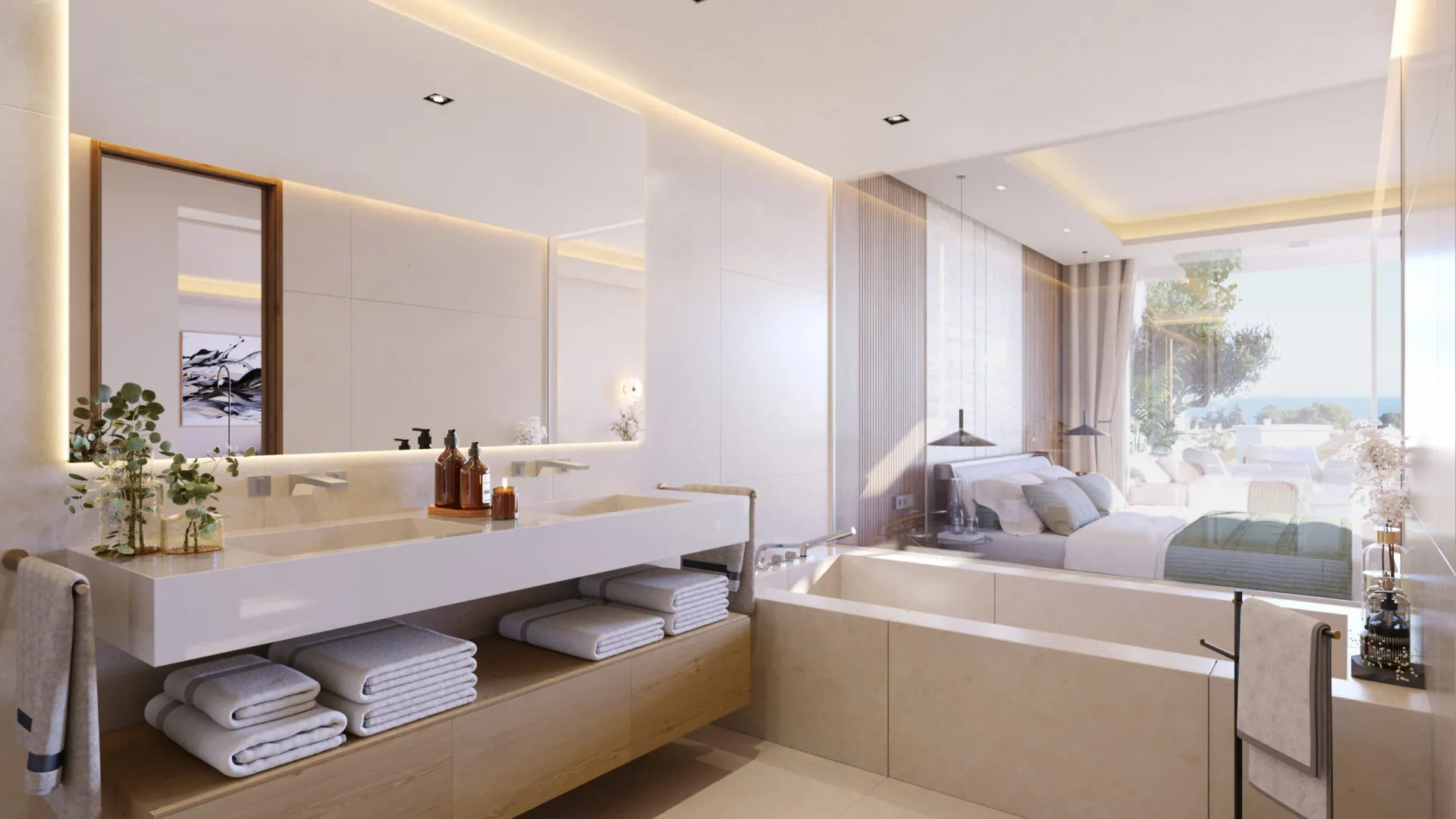 Atico duplex de 4 dormitorios en venta en Marbella Golden Mile